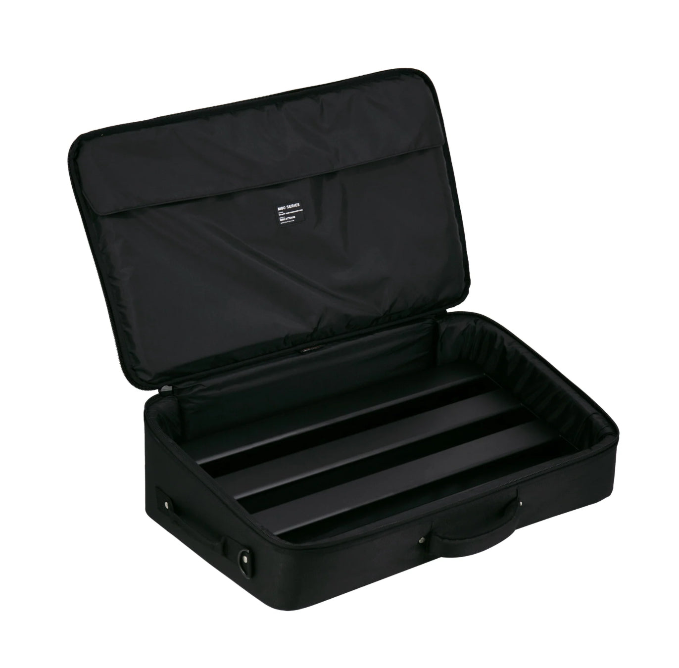 Mono Pedalboard Rail with Stealth Club Case (Medium, Black)