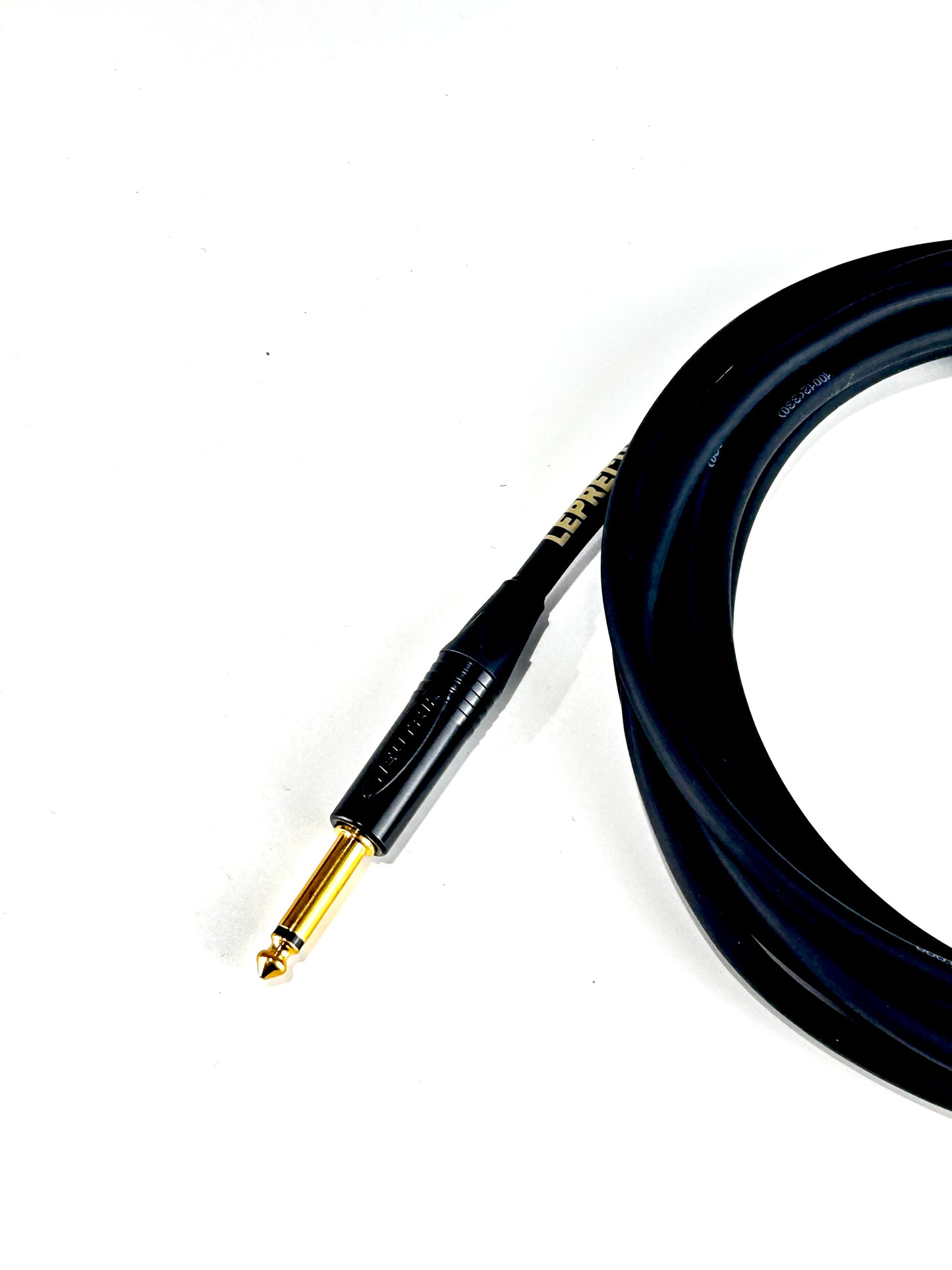 Leprechaun Gold Premium Instrument Cable (Classic Black)