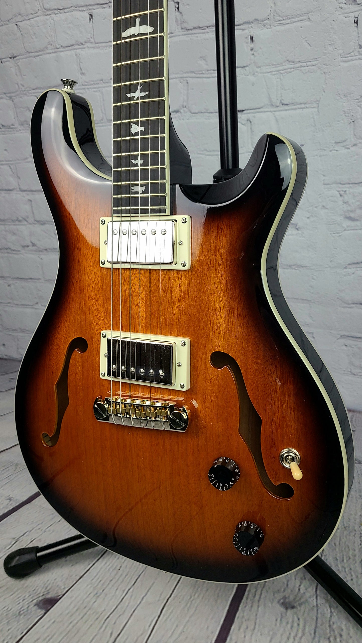 Paul Reed Smith PRS SE Hollowbody Standard 6 String Electric Guitar Sunburst