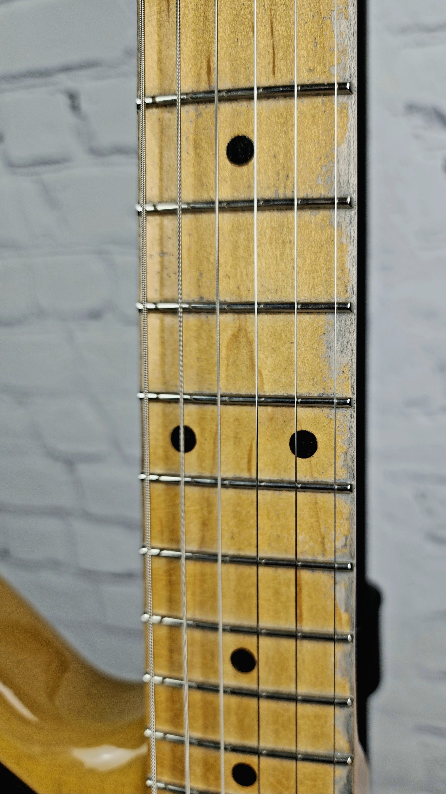 Fano Guitars JM6 Oltre 6 String Electric Guitar Butterscotch Blonde Black Pickguard Lollar Imperial