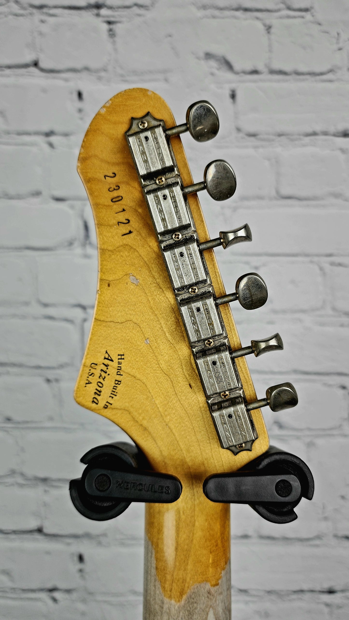 Fano Guitars JM6 Oltre 6 String Electric Guitar Butterscotch Blonde Black Pickguard Lollar Imperial