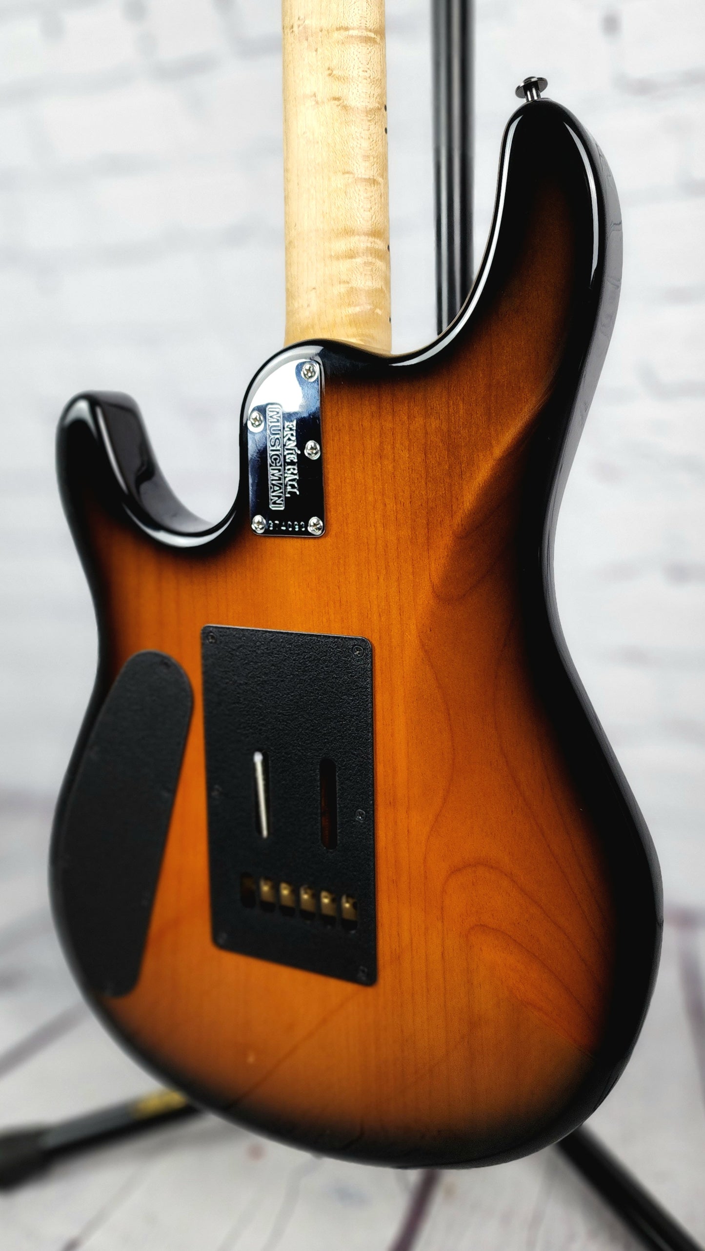 USED Ernie Ball Music Man JP6 John Petrucci 6 String Electric Guitar Tobacco Burst