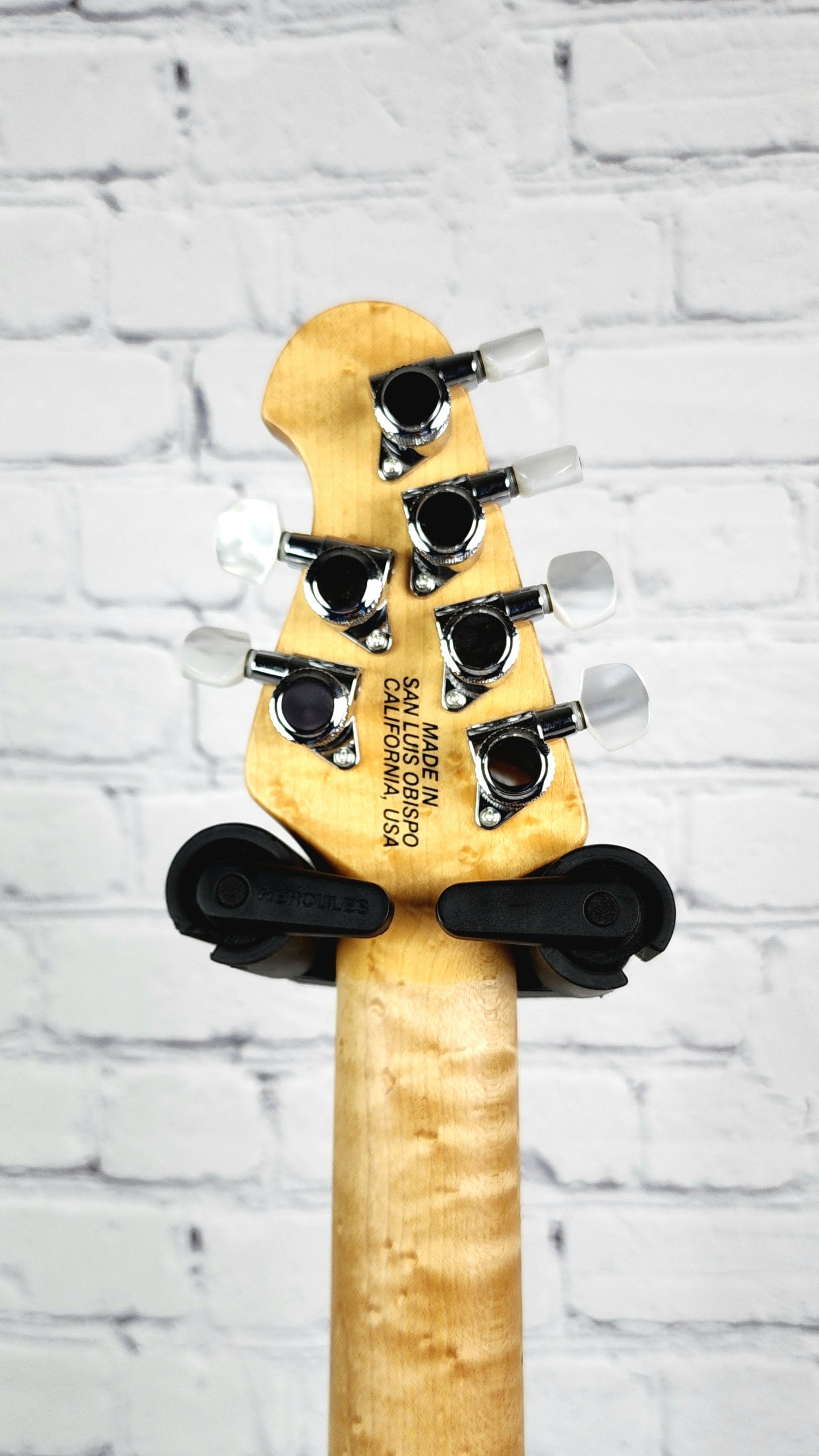 USED Ernie Ball Music Man JP6 John Petrucci 6 String Electric Guitar Tobacco Burst