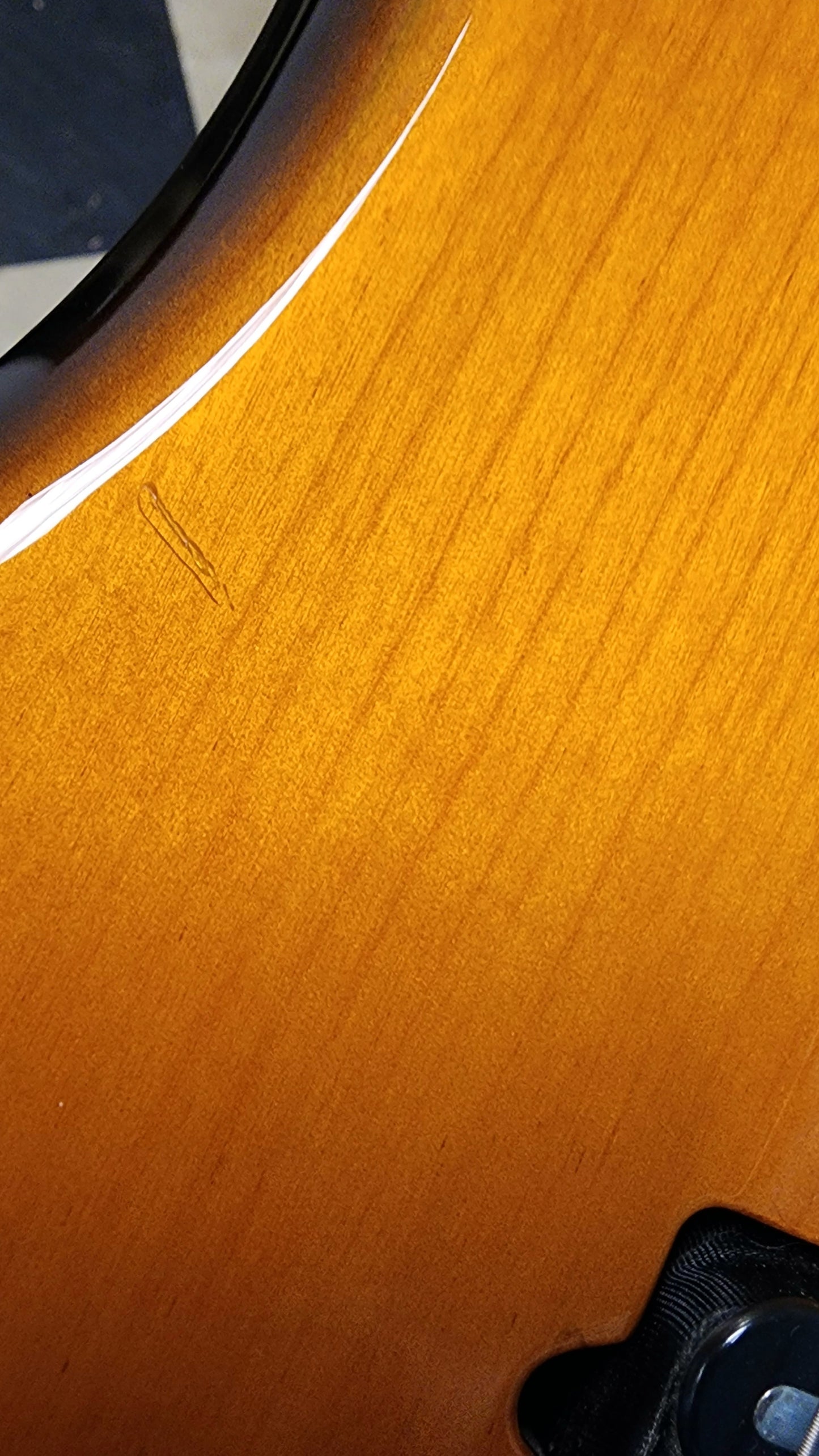 USED Ernie Ball Music Man JP6 John Petrucci 6 String Electric Guitar Tobacco Burst