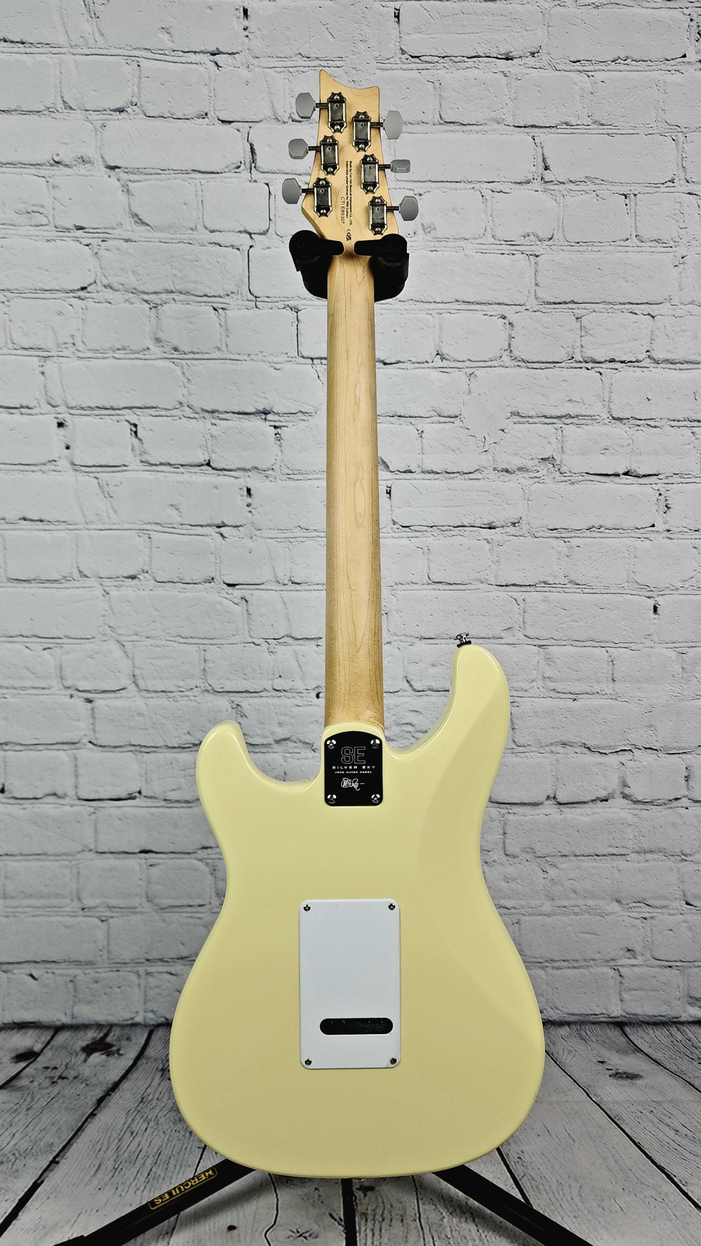 Paul Reed Smith PRS SE Silver Sky John Mayer Moon White Electric Guitar
