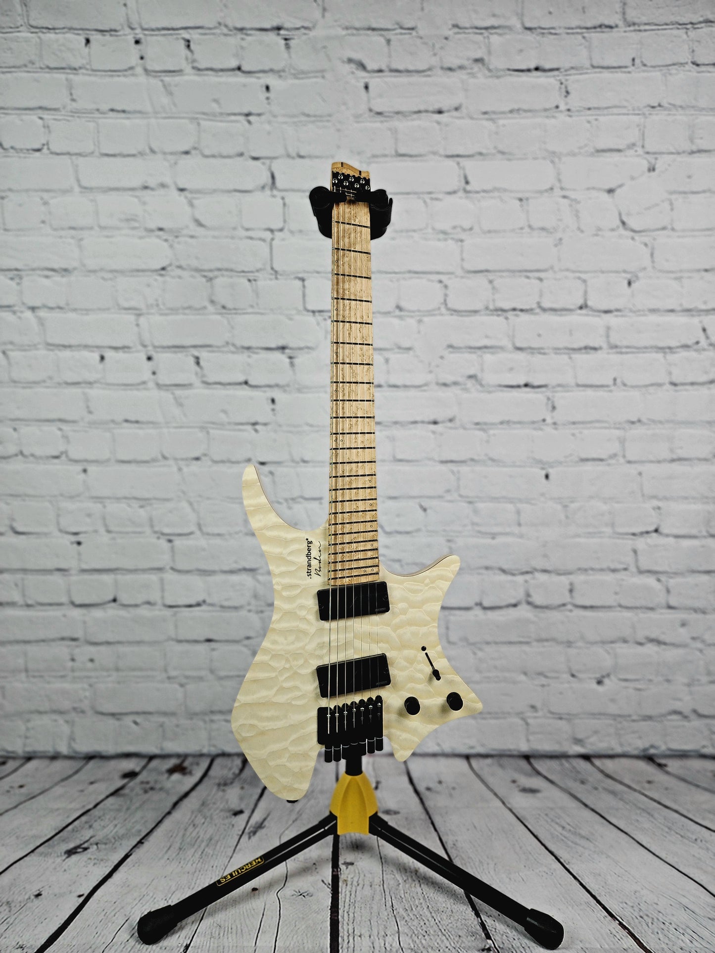 Strandberg Boden Original NX 7 String Electric Guitar Natural Quilt Limited Edition
