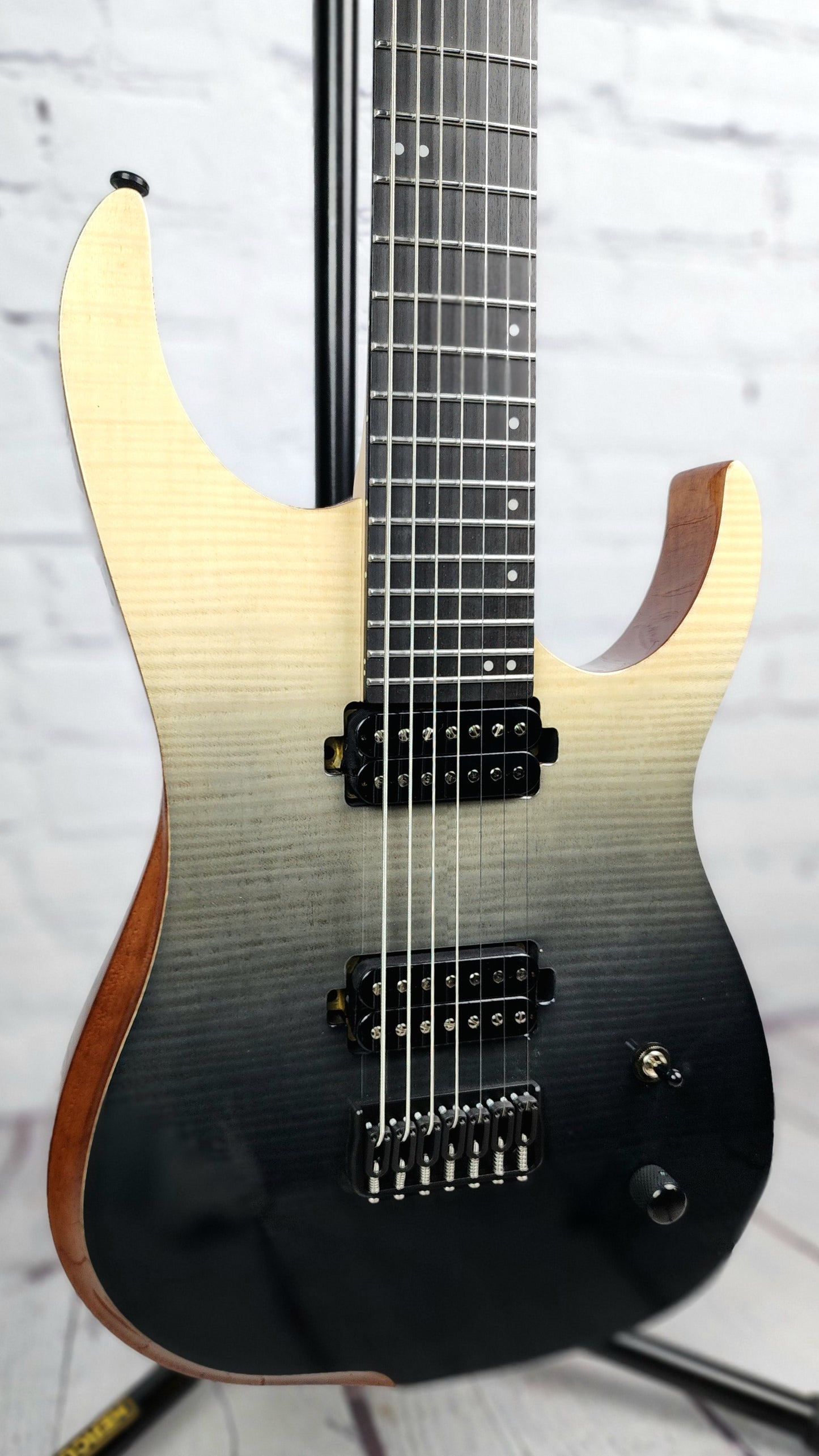 Cerberus Guitars Erebus 7 String Electric Guitar 27" Baritone Hades Fade