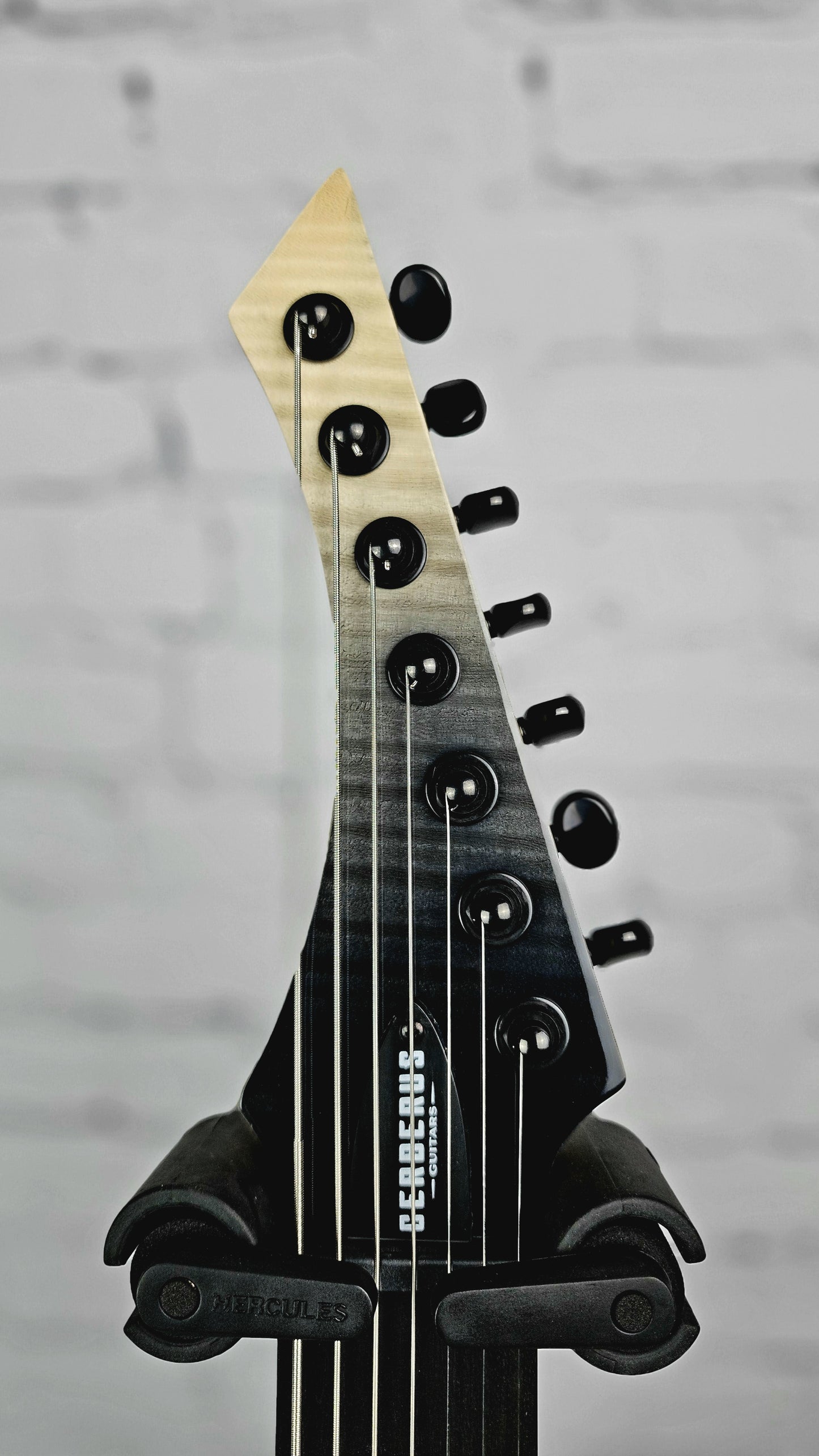 Cerberus Guitars Erebus 7 String Electric Guitar 27" Baritone Hades Fade