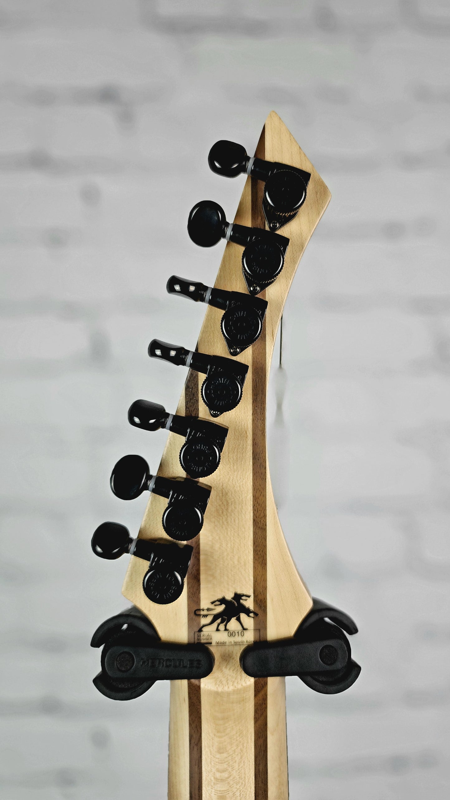 Cerberus Guitars Erebus 7 String Electric Guitar 27" Baritone Hades Fade