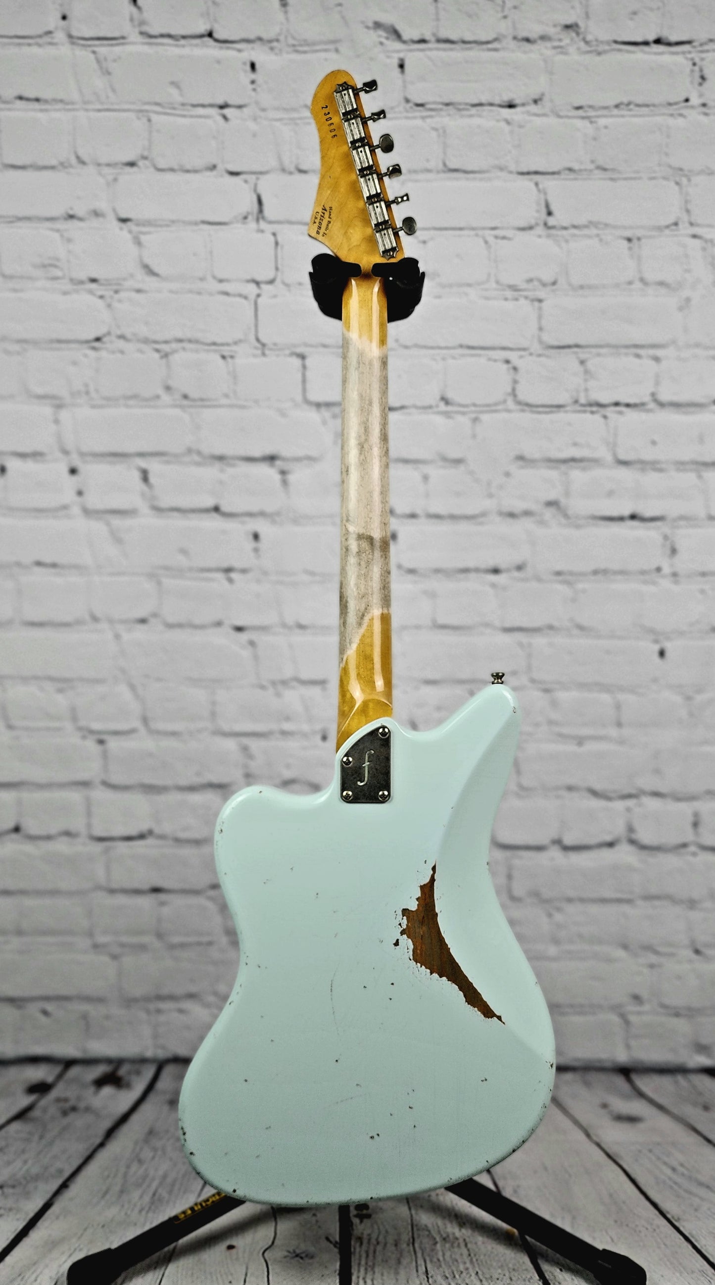 Fano Guitars JM6 Oltre 6 String Electric Guitar RW Lollar 50s Wind P90 Blue Boy