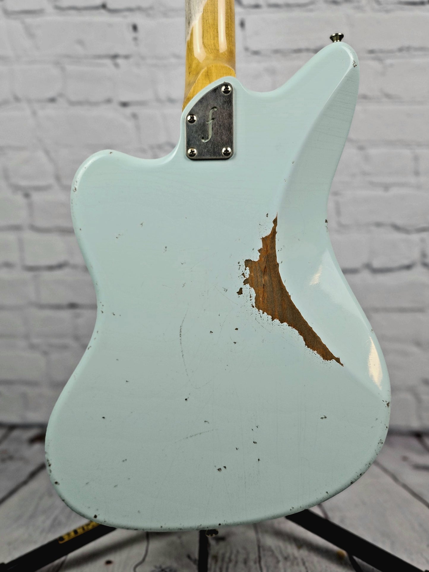 Fano Guitars JM6 Oltre 6 String Electric Guitar RW Lollar 50s Wind P90 Blue Boy