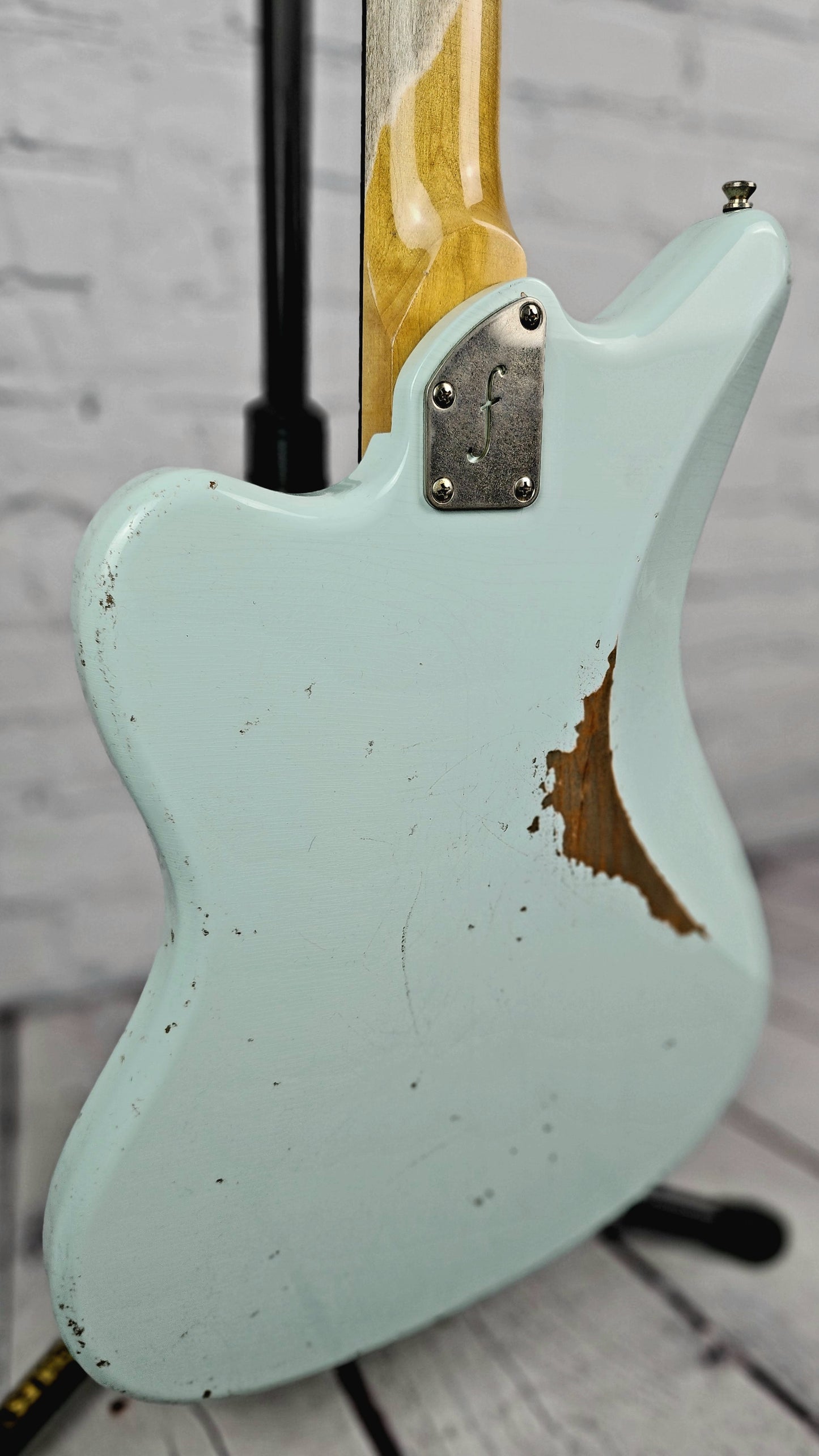 Fano Guitars JM6 Oltre 6 String Electric Guitar RW Lollar 50s Wind P90 Blue Boy