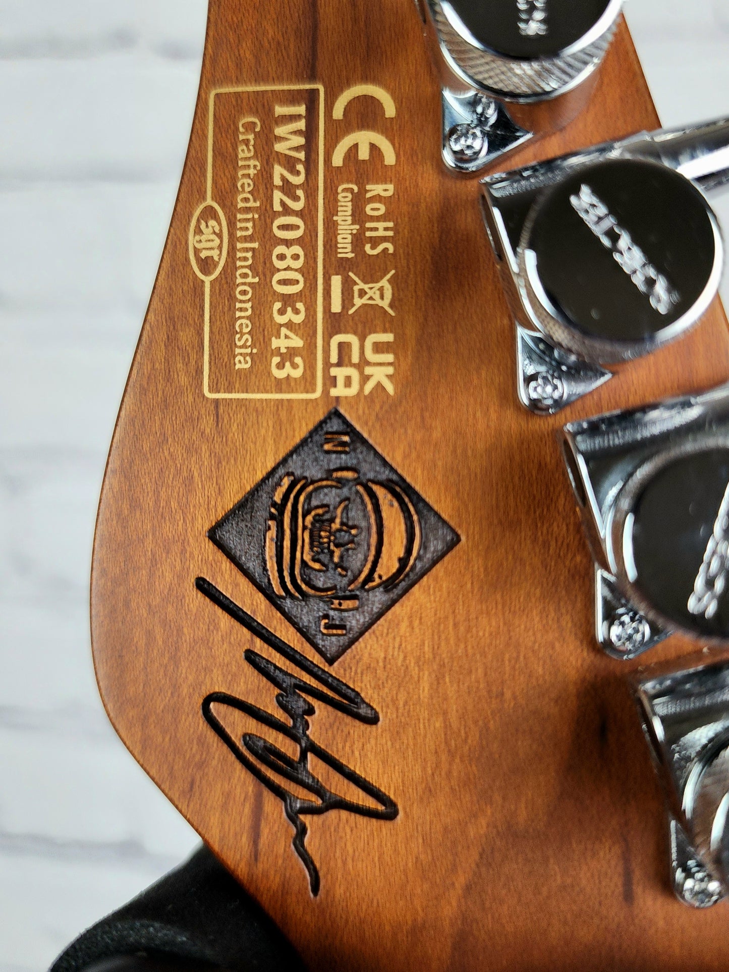 Schecter Guitars Nick Johnston Traditional SSS Electric Guitar Atomic Orange