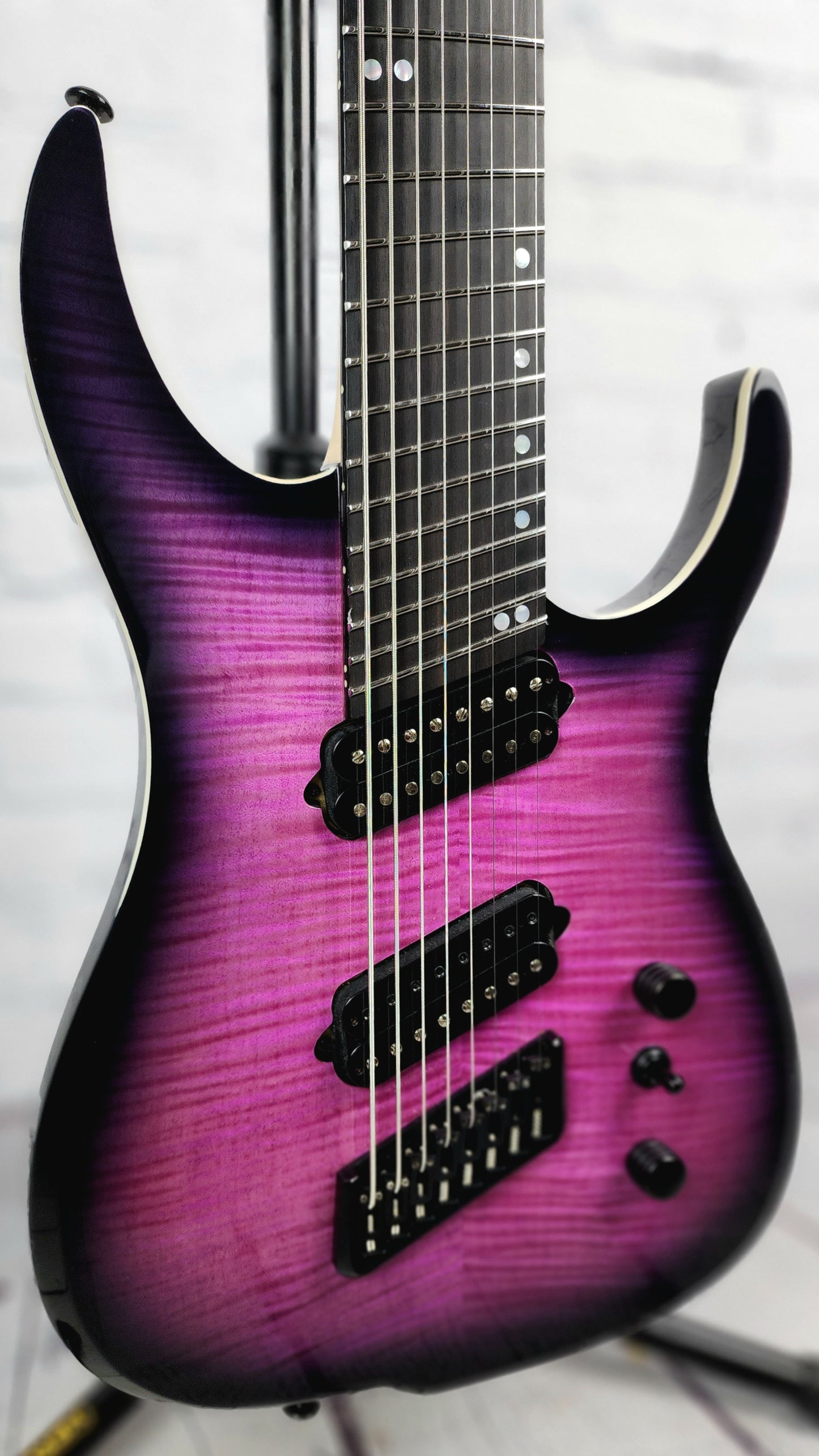 USED Ormsby Hype GTR 8 String Electric Guitar Purr Pull w/Hard Shell