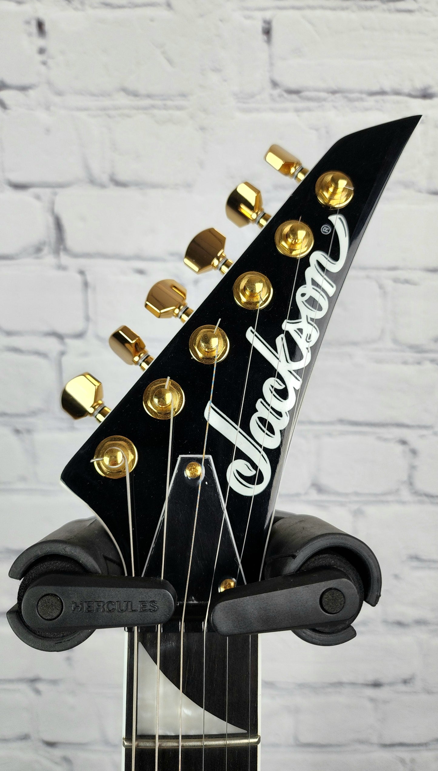 USED Jackson Pro RRT-5 Randy Rhoads V Electric Guitar Gloss Black