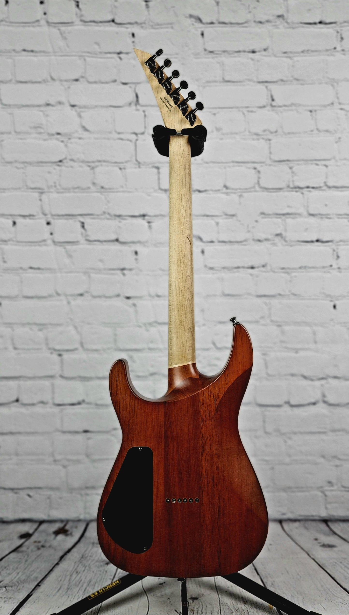 USED Jackson Pro Series Soloist SL2P HT MAH Electric Guitar Desert Sand Burl