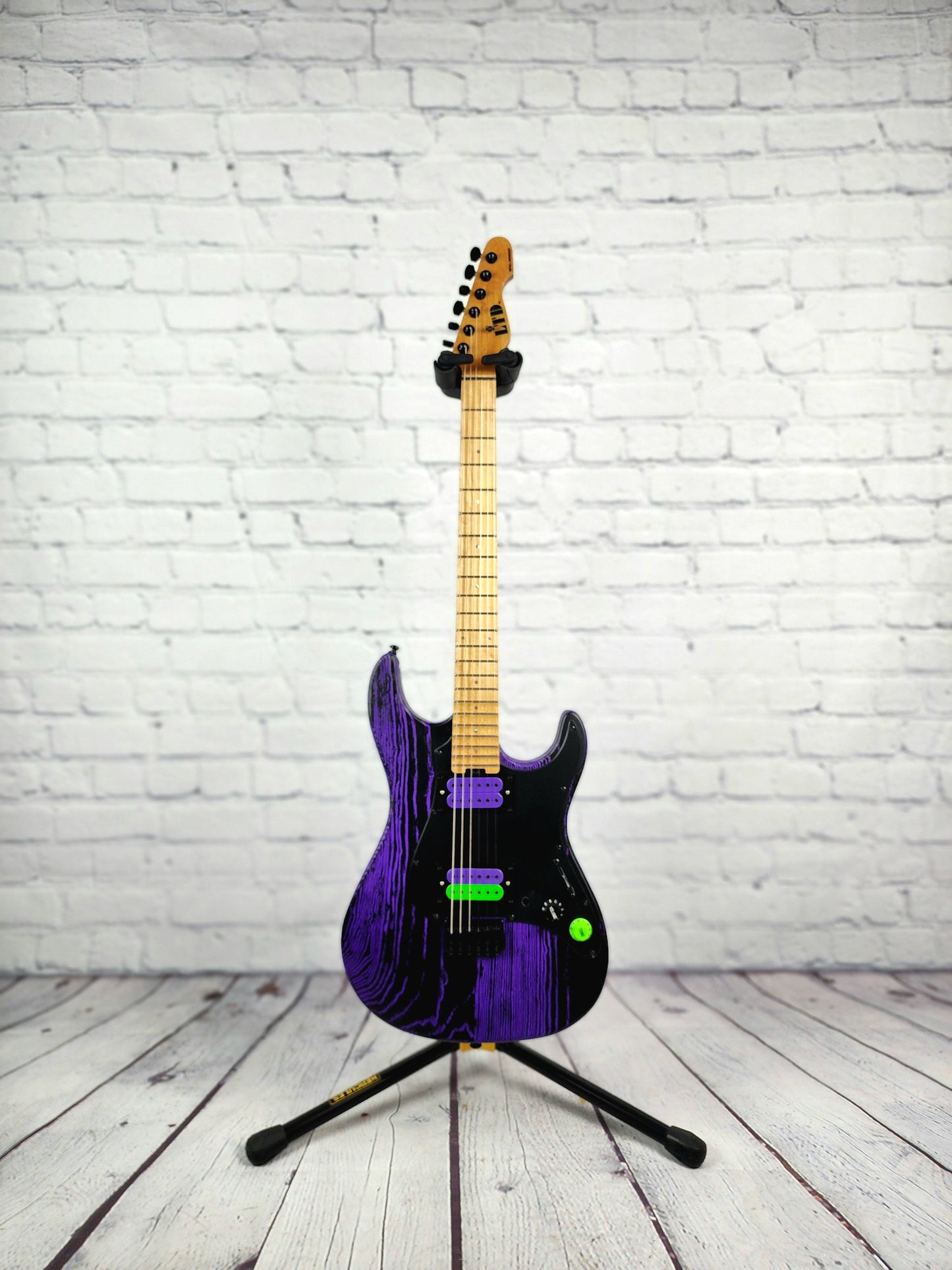 USED ESP LTD SN-1000 6 String Electric Guitar Purple Blast