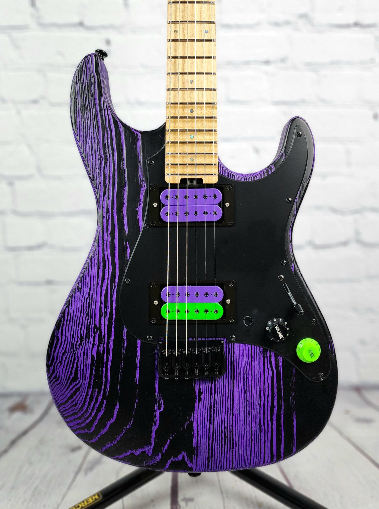 USED ESP LTD SN-1000 6 String Electric Guitar Purple Blast