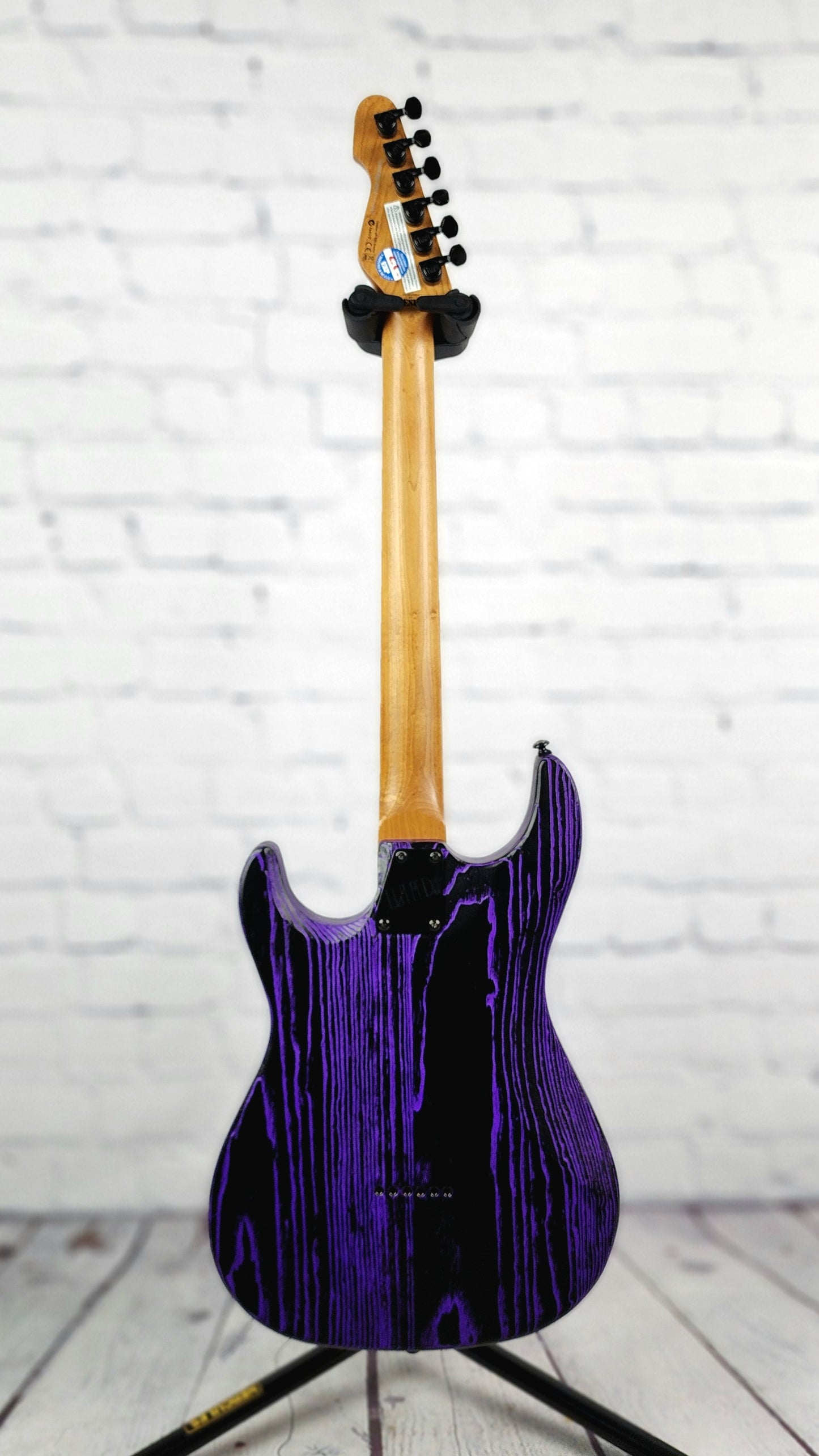 USED ESP LTD SN-1000 6 String Electric Guitar Purple Blast