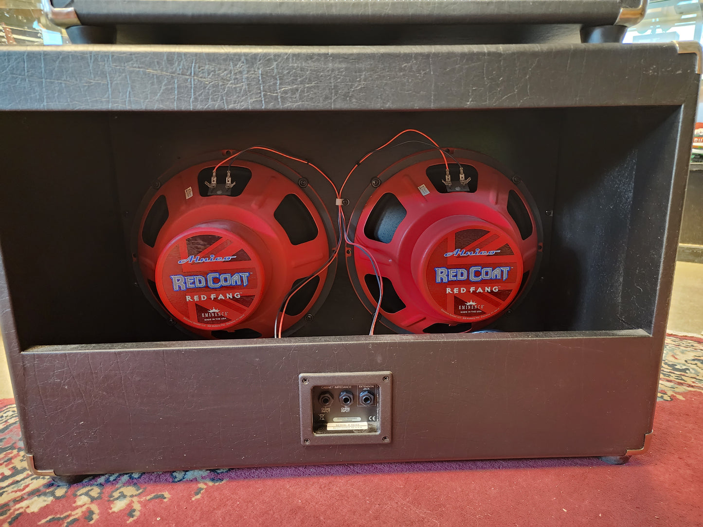 USED Genz Benz Black Pearl 30w Head and 2x12 Cabinet Black Tolex