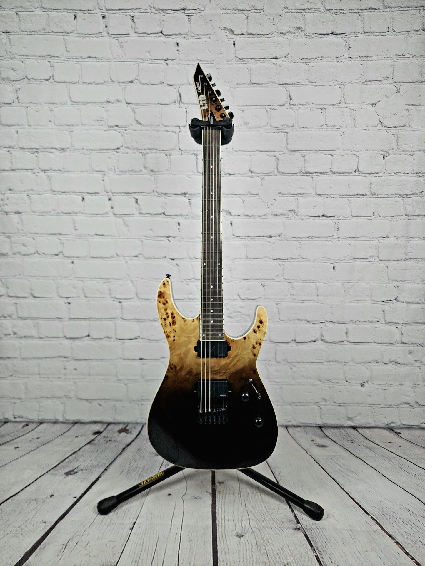 USED ESP LTD M-1000HT Deluxe Electric Guitar Black Fade