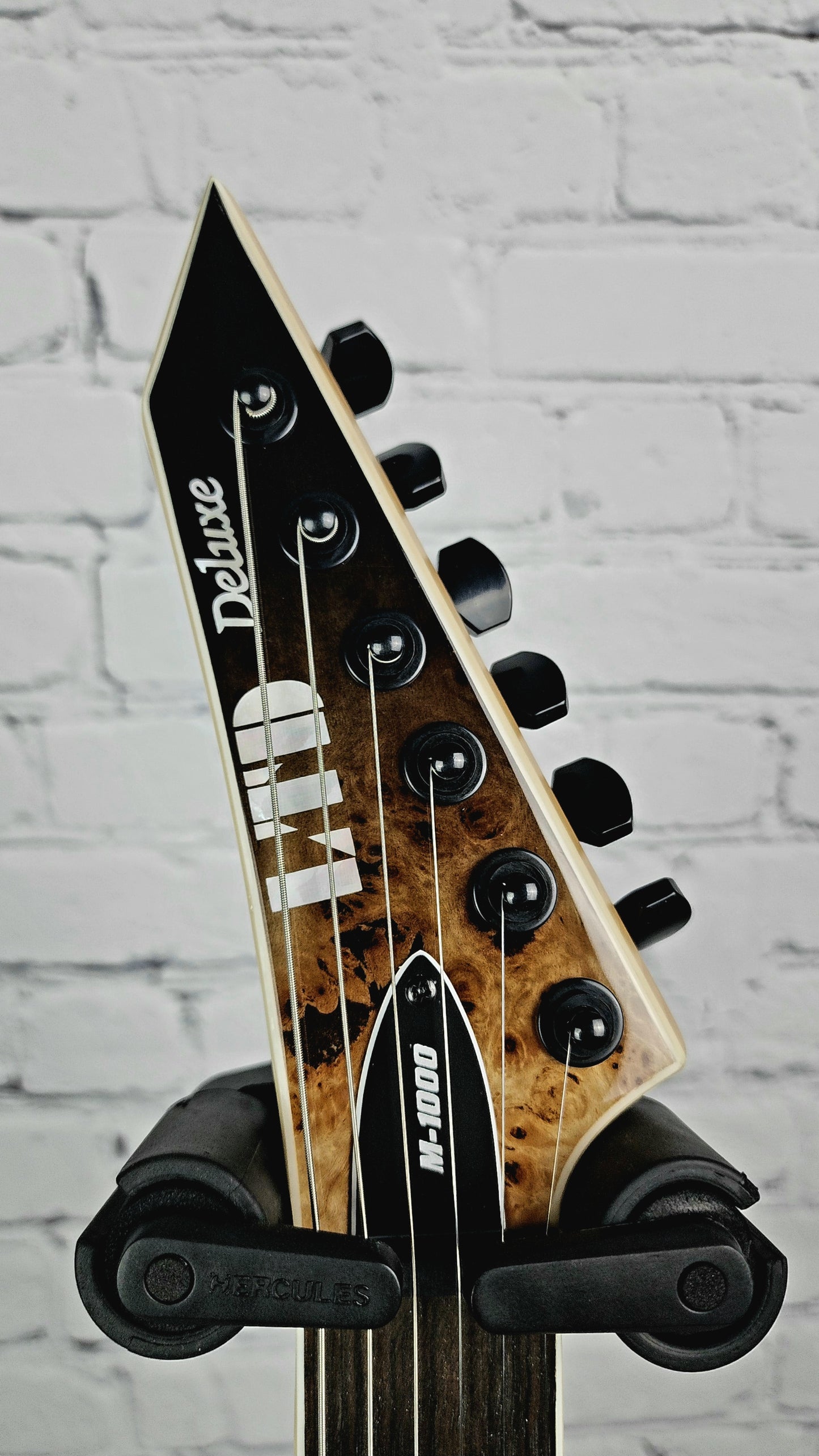 USED ESP LTD M-1000HT Deluxe Electric Guitar Black Fade