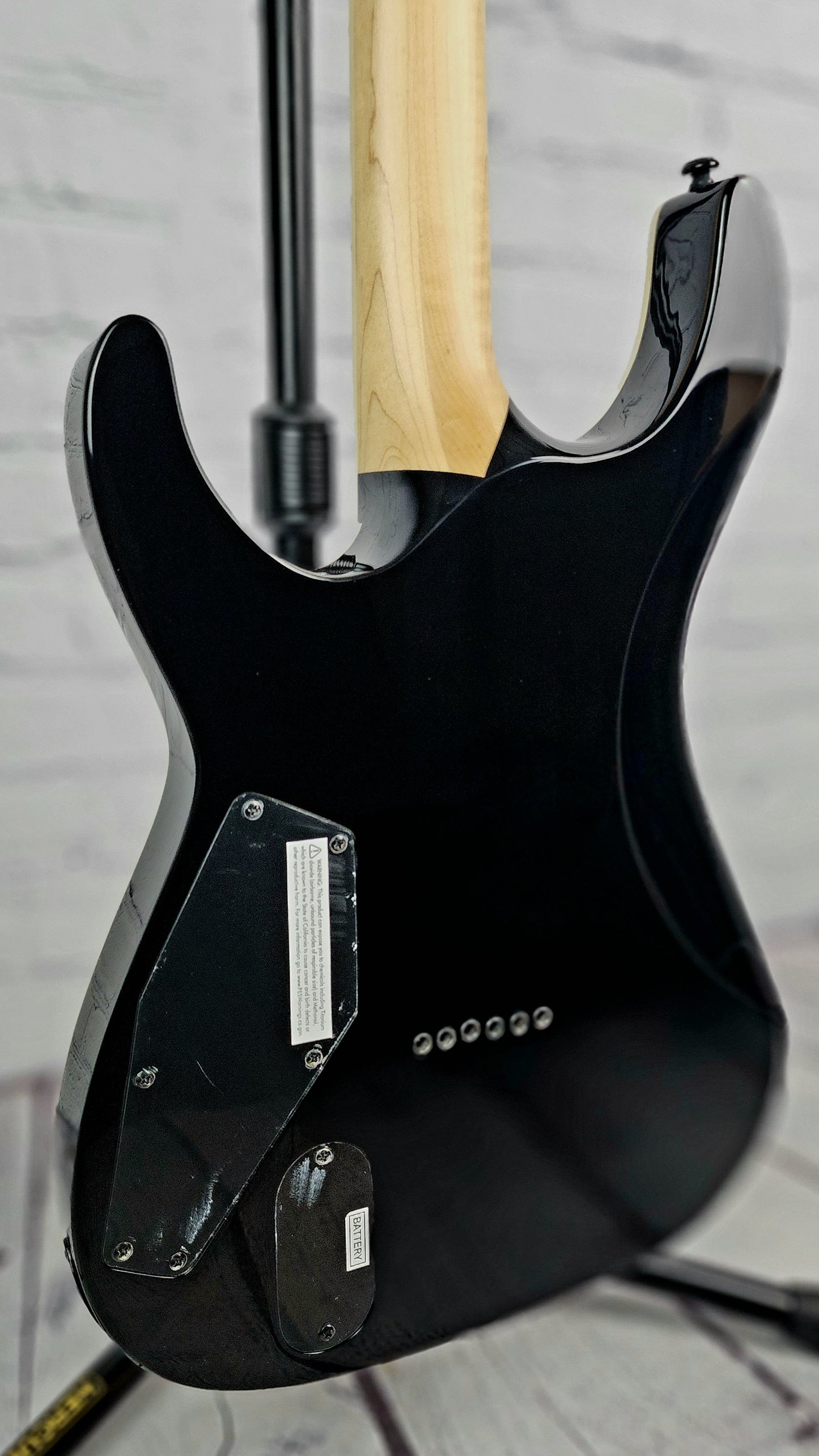 USED ESP LTD M-1000HT Deluxe Electric Guitar Black Fade