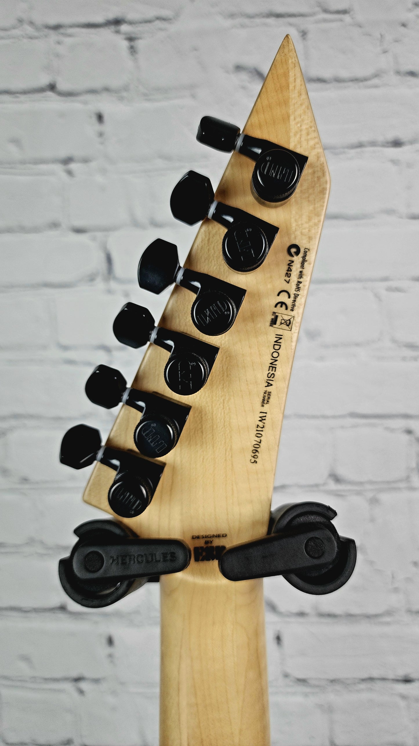 USED ESP LTD M-1000HT Deluxe Electric Guitar Black Fade