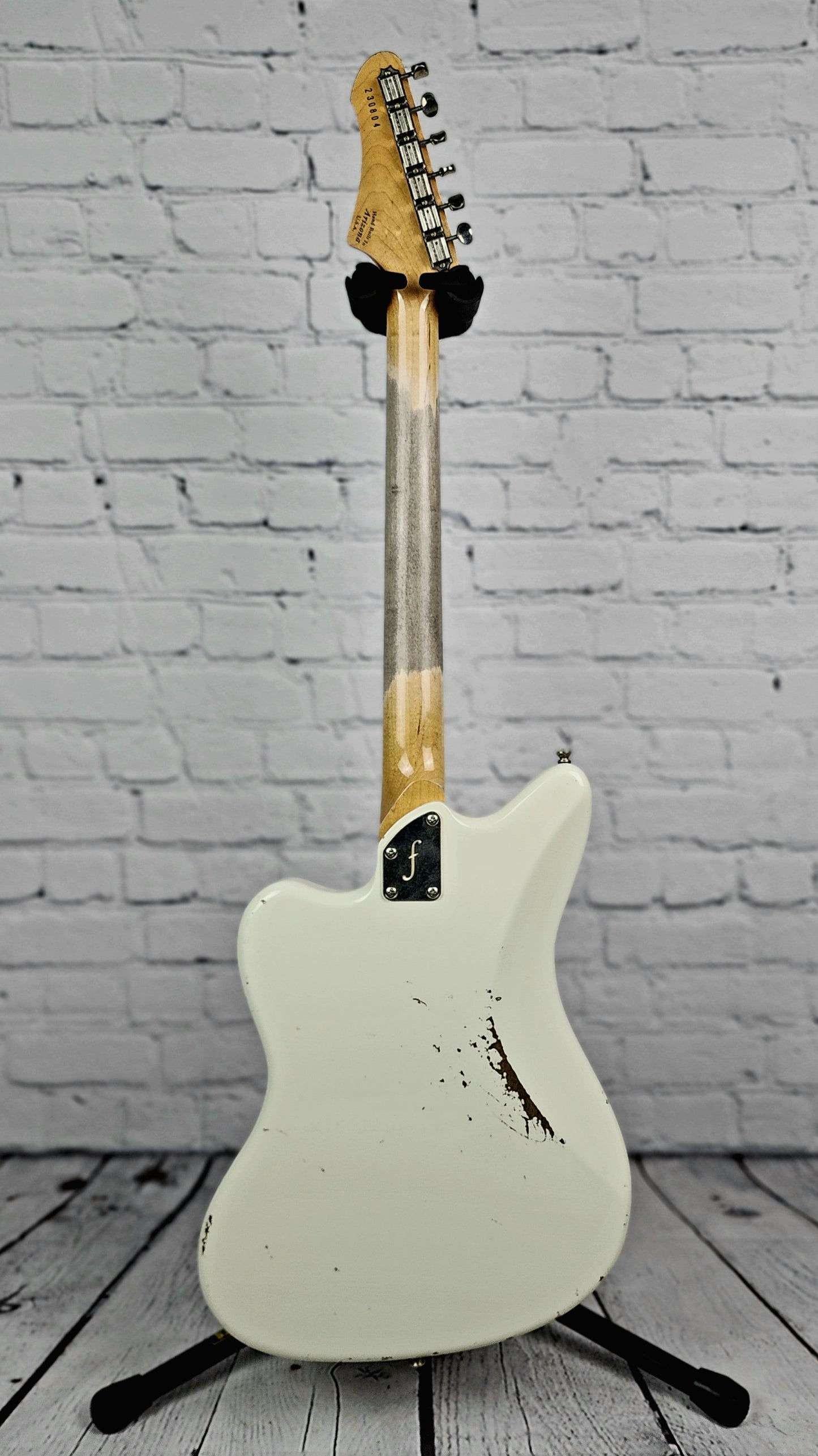 Fano Guitars JM6 Oltre 6 String Electric Guitar RW Lollar P90 Med. Relic Olympic White