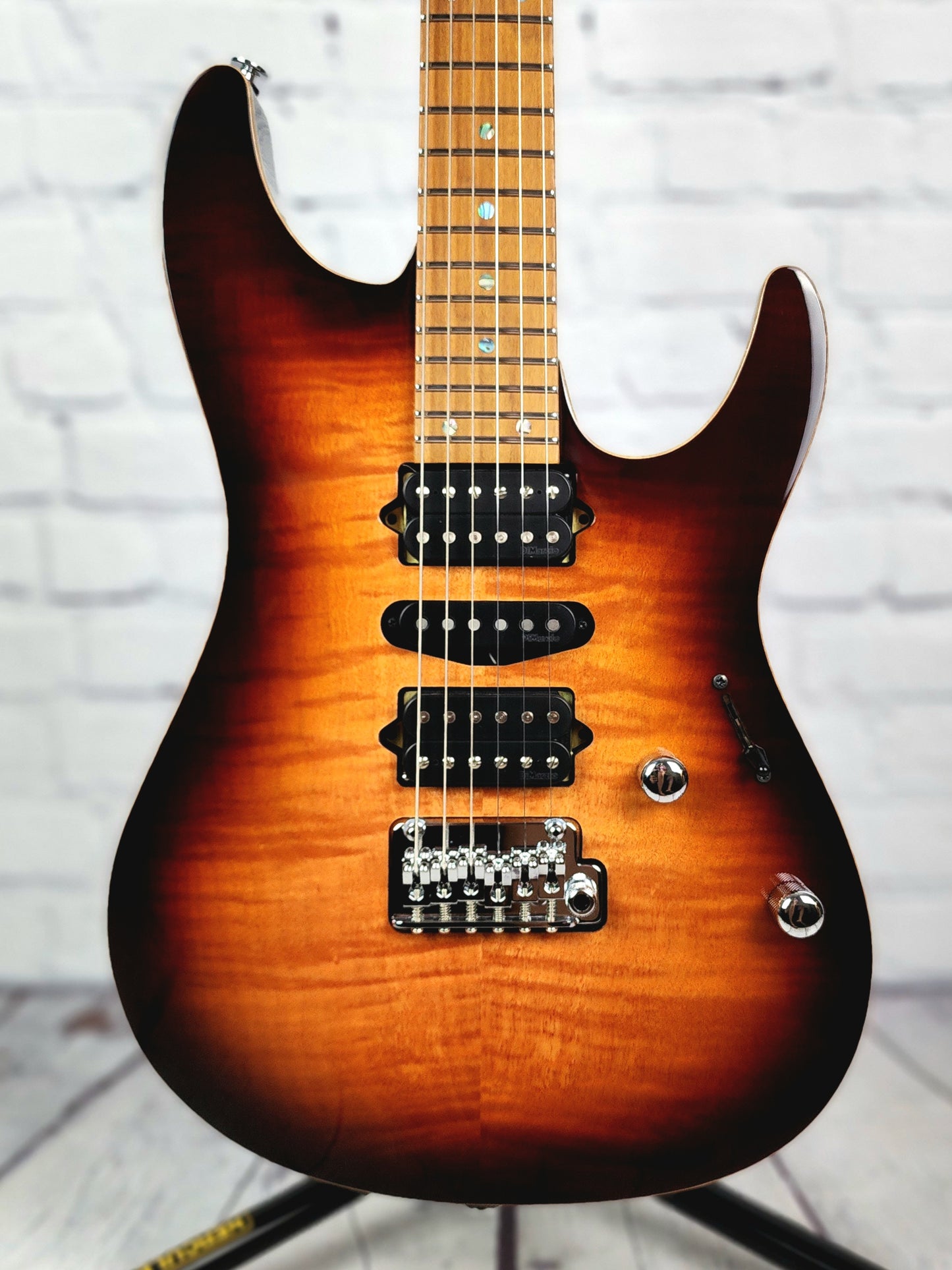 Ibanez Prestige AZ2407F BSR 6 String Electric Guitar Brown Sphalerite