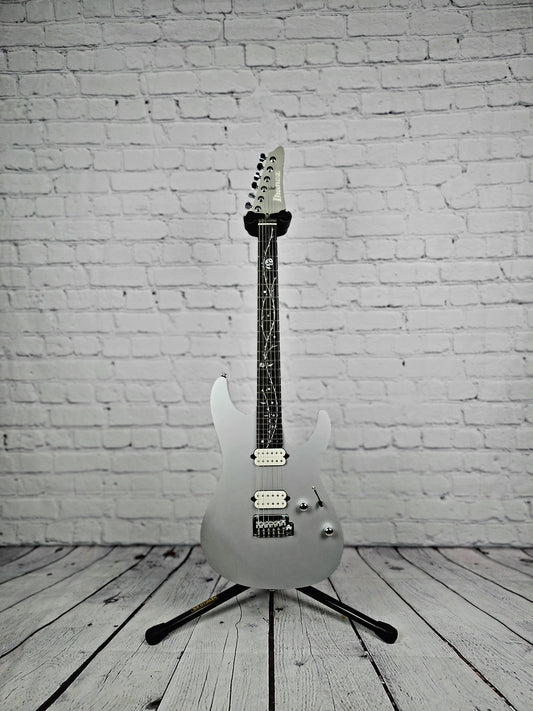 Ibanez Premium TOD10 Tim Henson Signature Electric Guitar Classic Silver