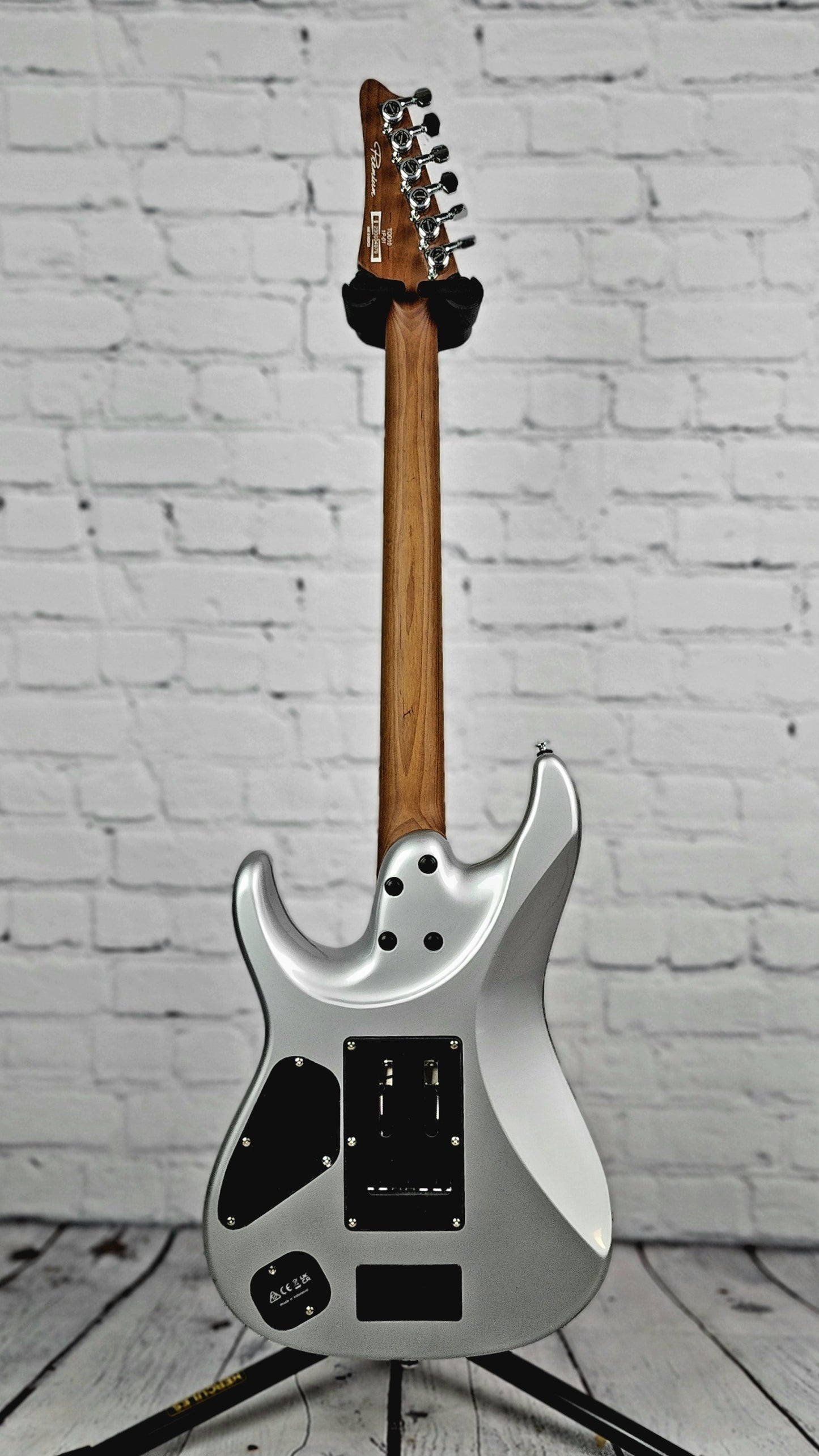 Ibanez Premium TOD10 Tim Henson Signature Electric Guitar Classic Silver