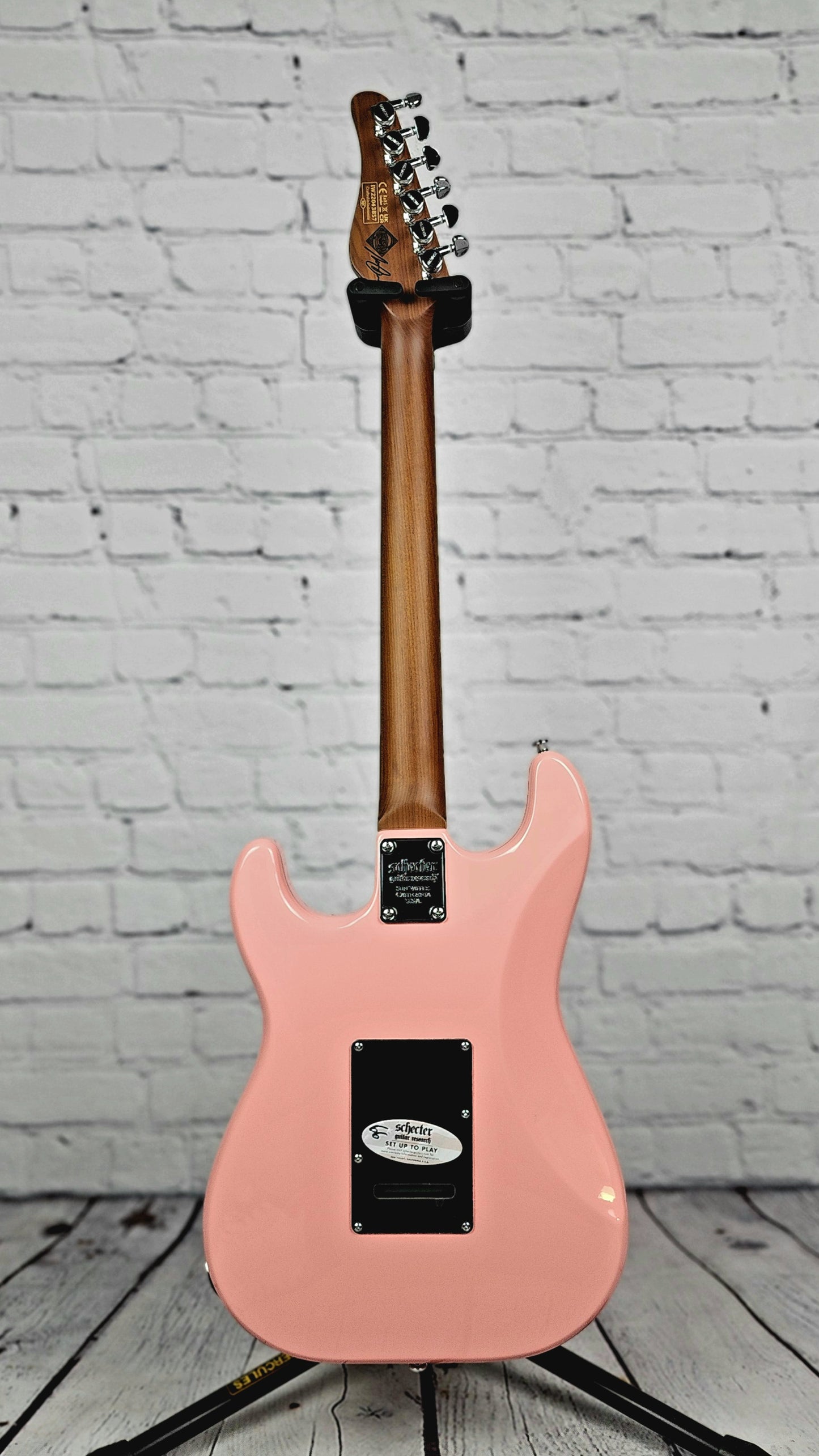 Schecter Guitars Nick Johnston Traditional HSS Electric Guitar Atomic Coral