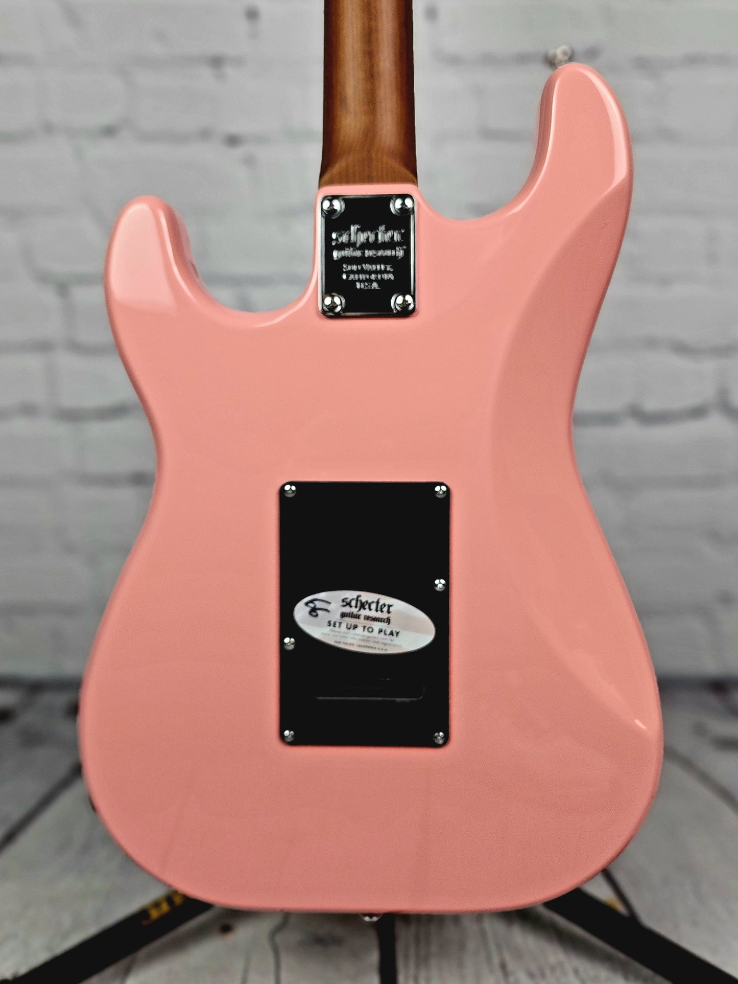 Schecter Guitars Nick Johnston Traditional HSS Electric Guitar Atomic Coral