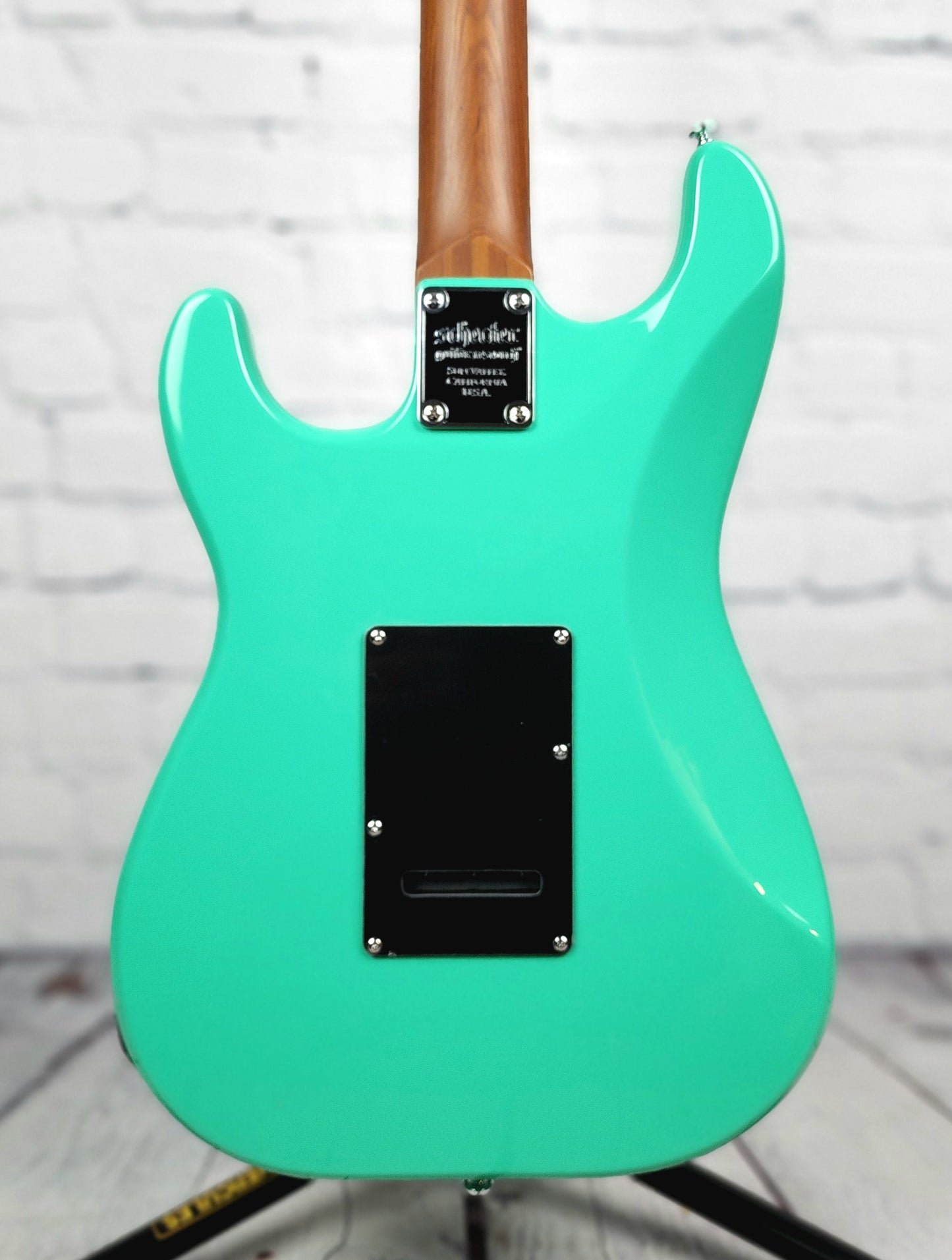 Schecter Guitars Nick Johnston Traditional HSS Electric Guitar Atomic Green