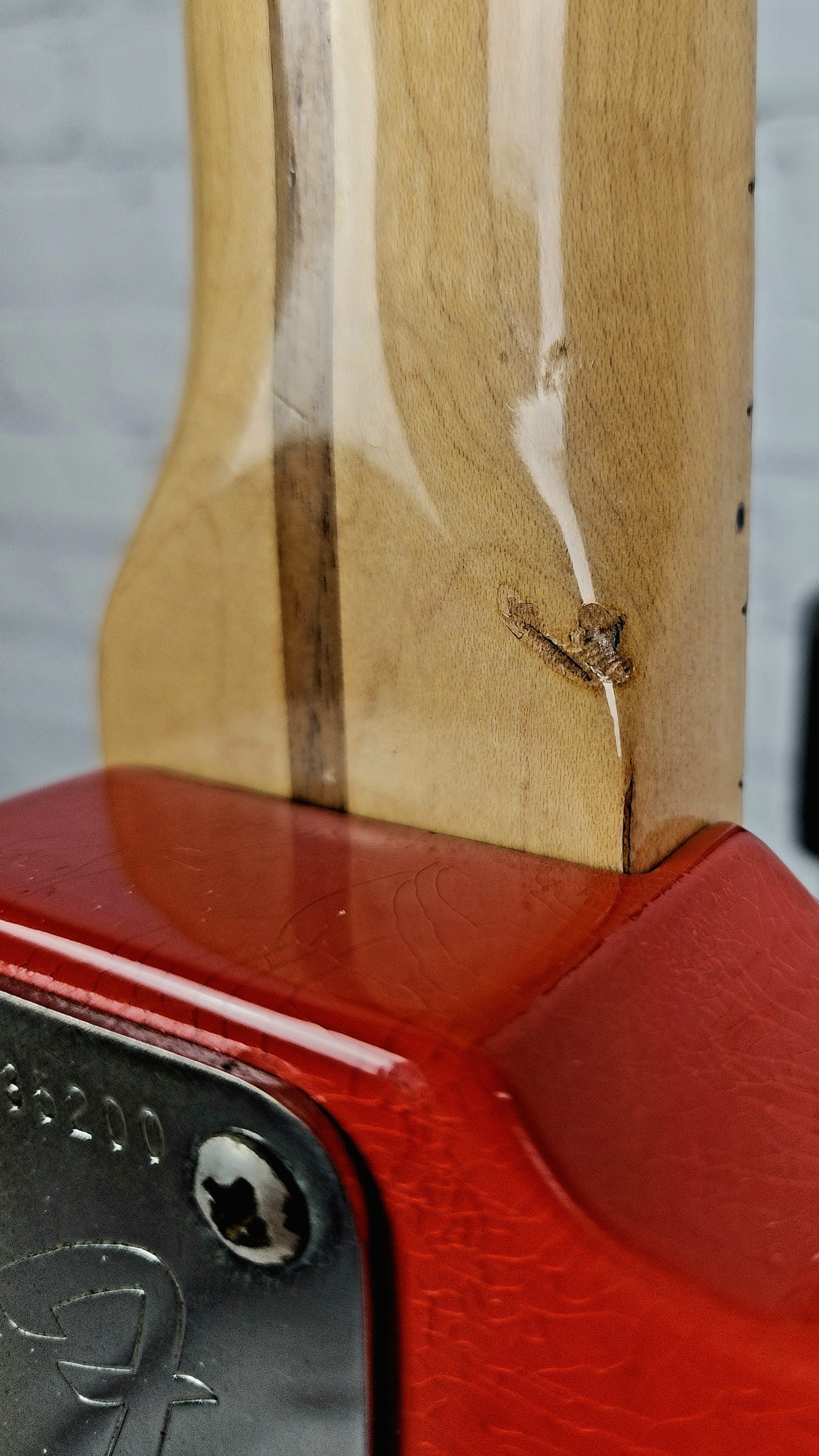 USED 1974 Fender Telecaster Deluxe Electric Guitar Refinish Fiesta Red