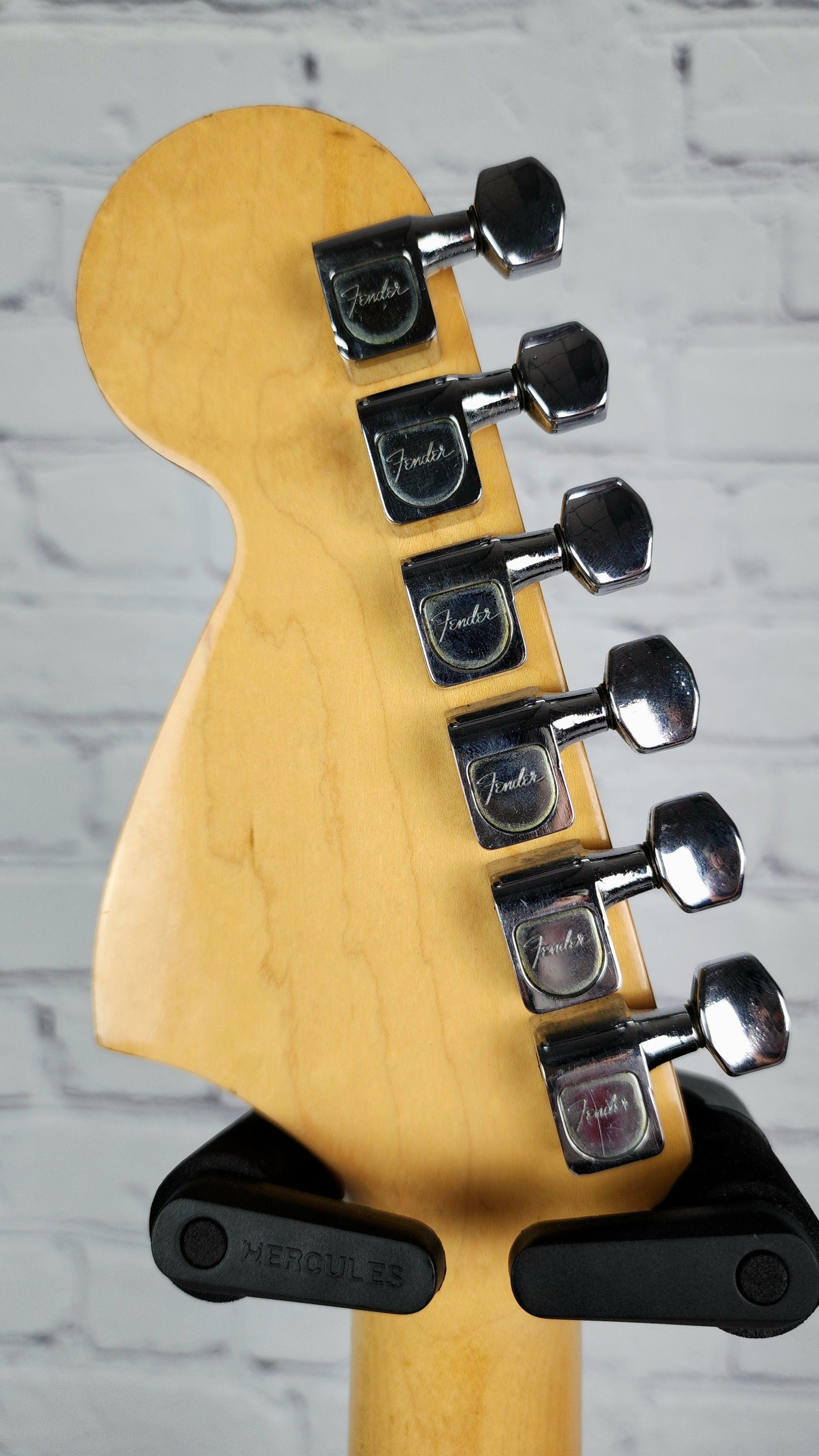 USED 1974 Fender Telecaster Deluxe Electric Guitar Refinish Fiesta Red