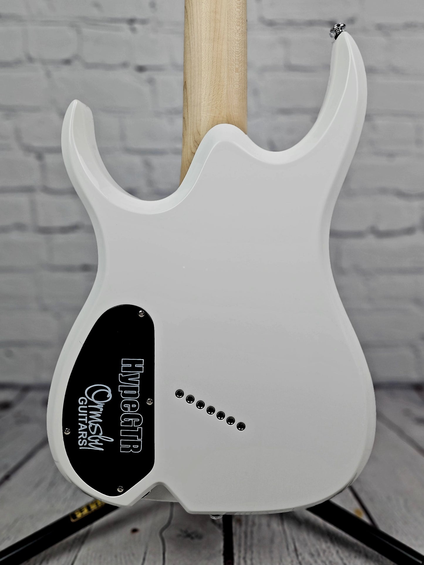 Ormsby Guitars Hype GTR 7 String Electric Guitar Multiscale Ermine White RUN 16
