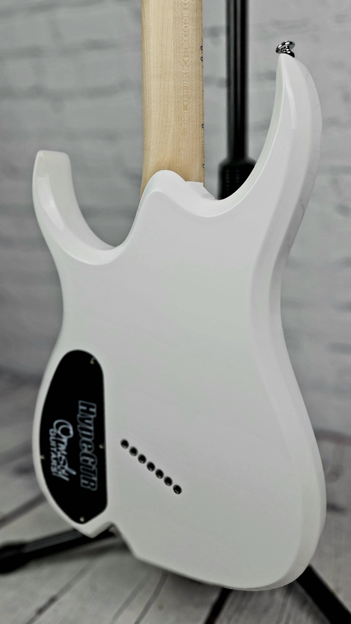 Ormsby Guitars Hype GTR 7 String Electric Guitar Multiscale Ermine White RUN 16