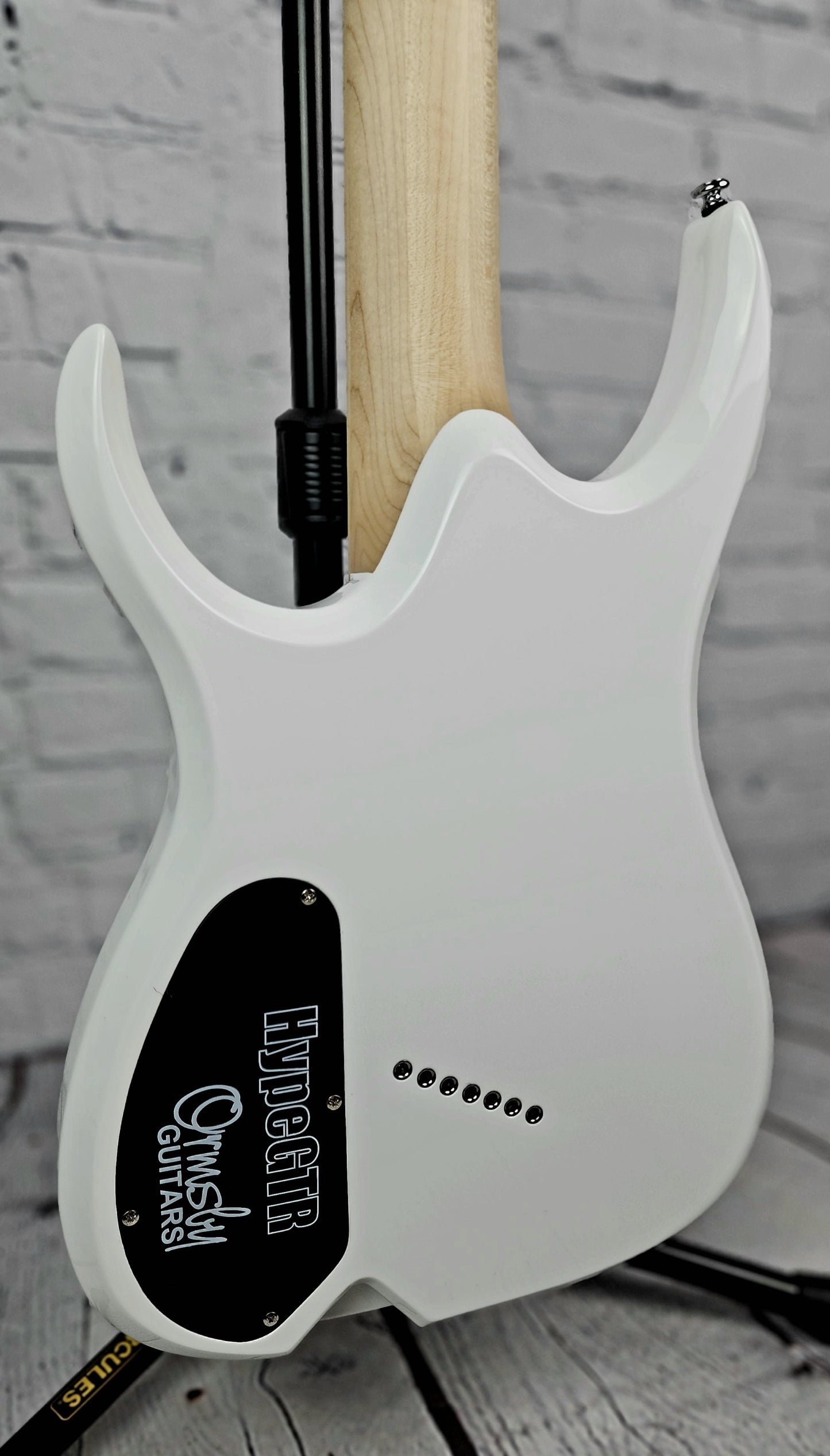 Ormsby Guitars Hype GTR 7 String Electric Guitar Multiscale Ermine White RUN 16