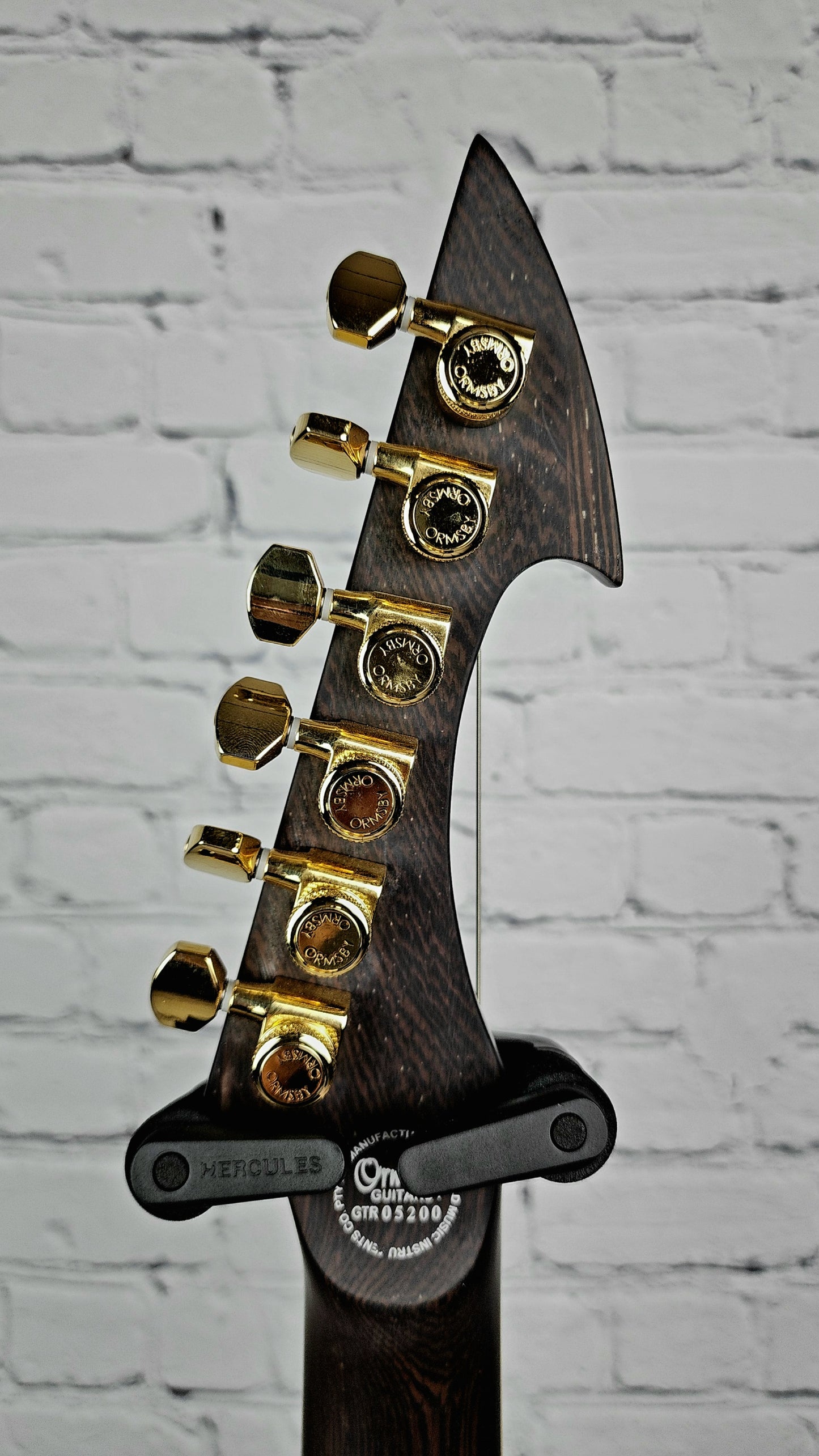 Ormsby Guitars Hype GTR Artist Series Ando San 6 String Electric Guitar Red/Gold Chameleon