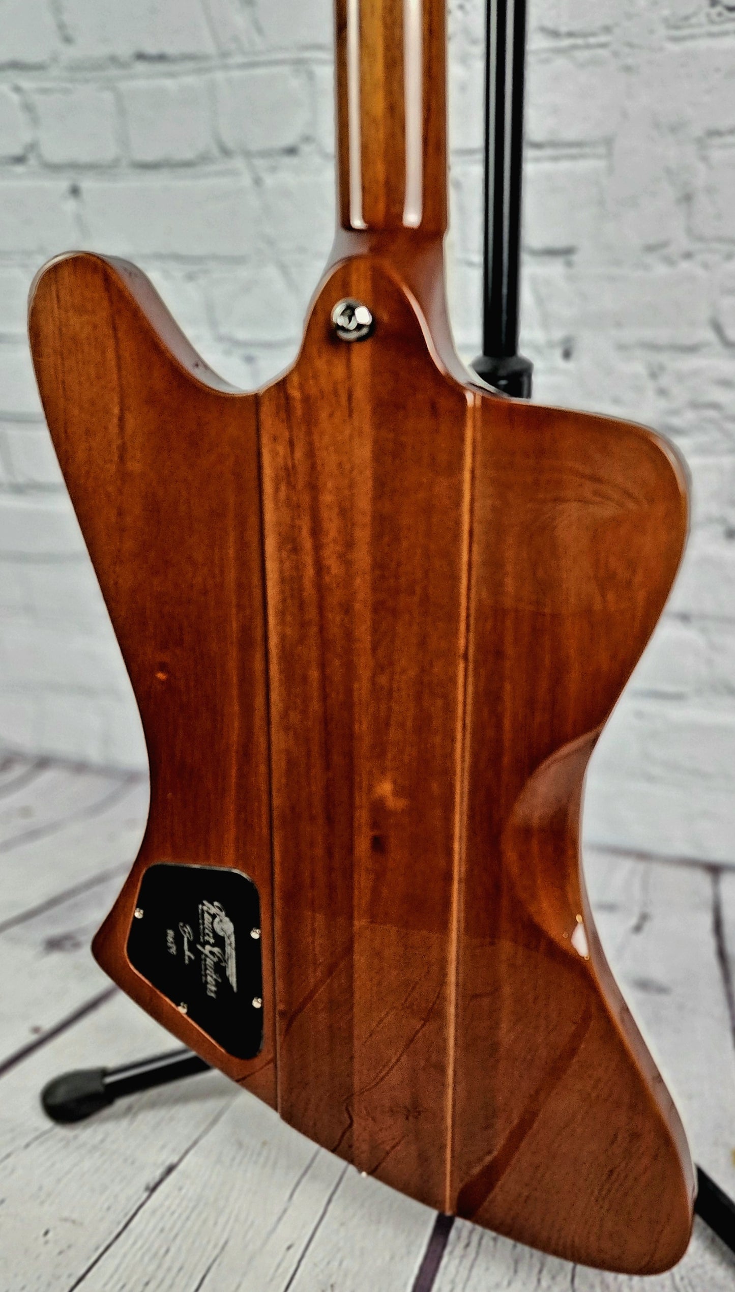 Kauer Guitars Banshee 6 String Electric Guitar Silverburst Flake Sparkle