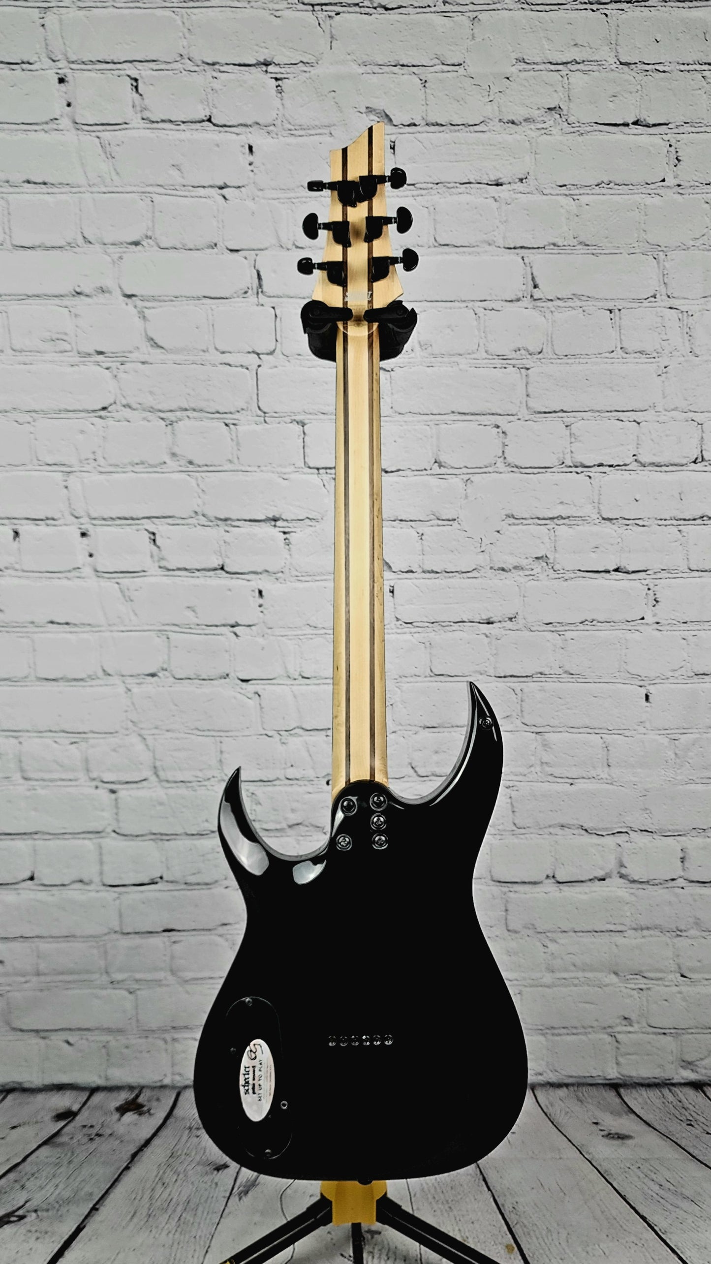 Schecter Sunset 6 Triad 6 String Electric Guitar Gloss Black
