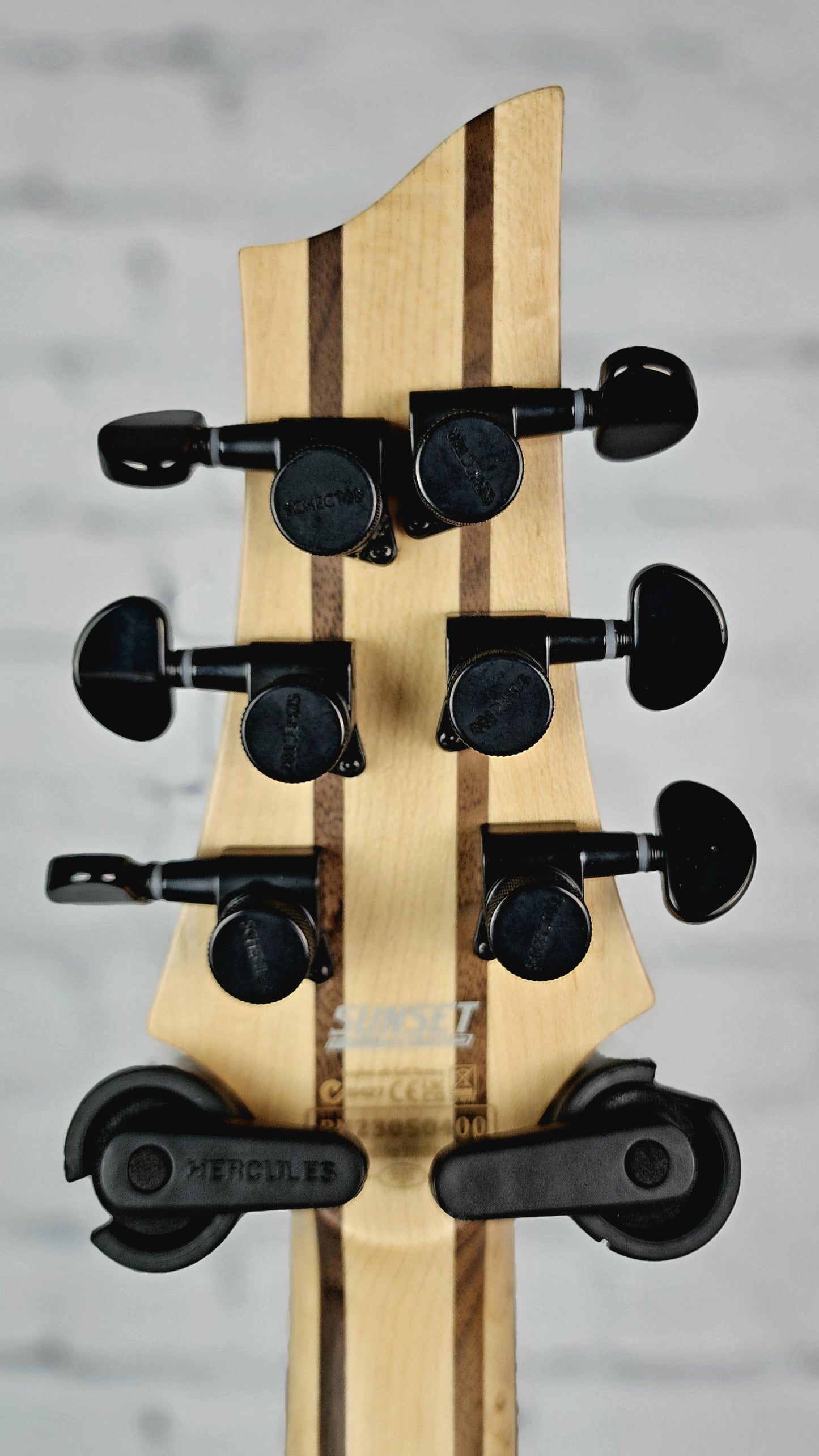 Schecter Sunset 6 Triad 6 String Electric Guitar Gloss Black