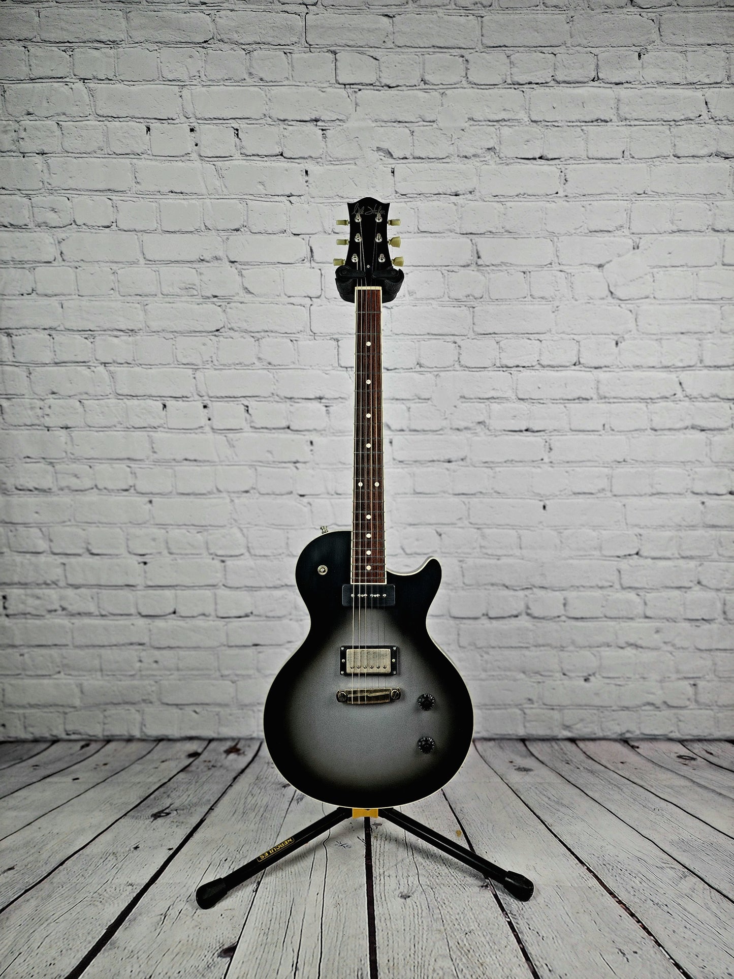 Nik Huber Krautster II Single Cut Electric Guitar Custom Silverburst