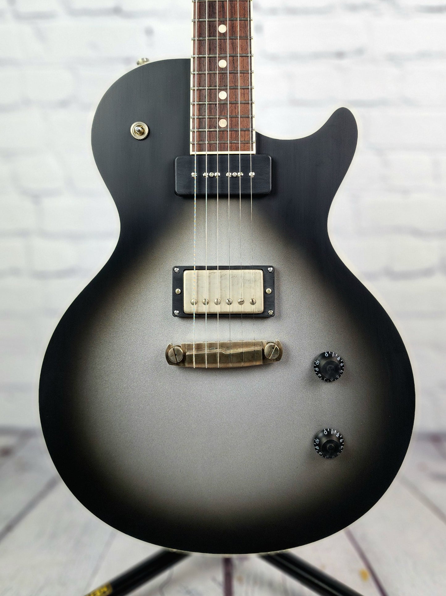 Nik Huber Krautster II Single Cut Electric Guitar Custom Silverburst