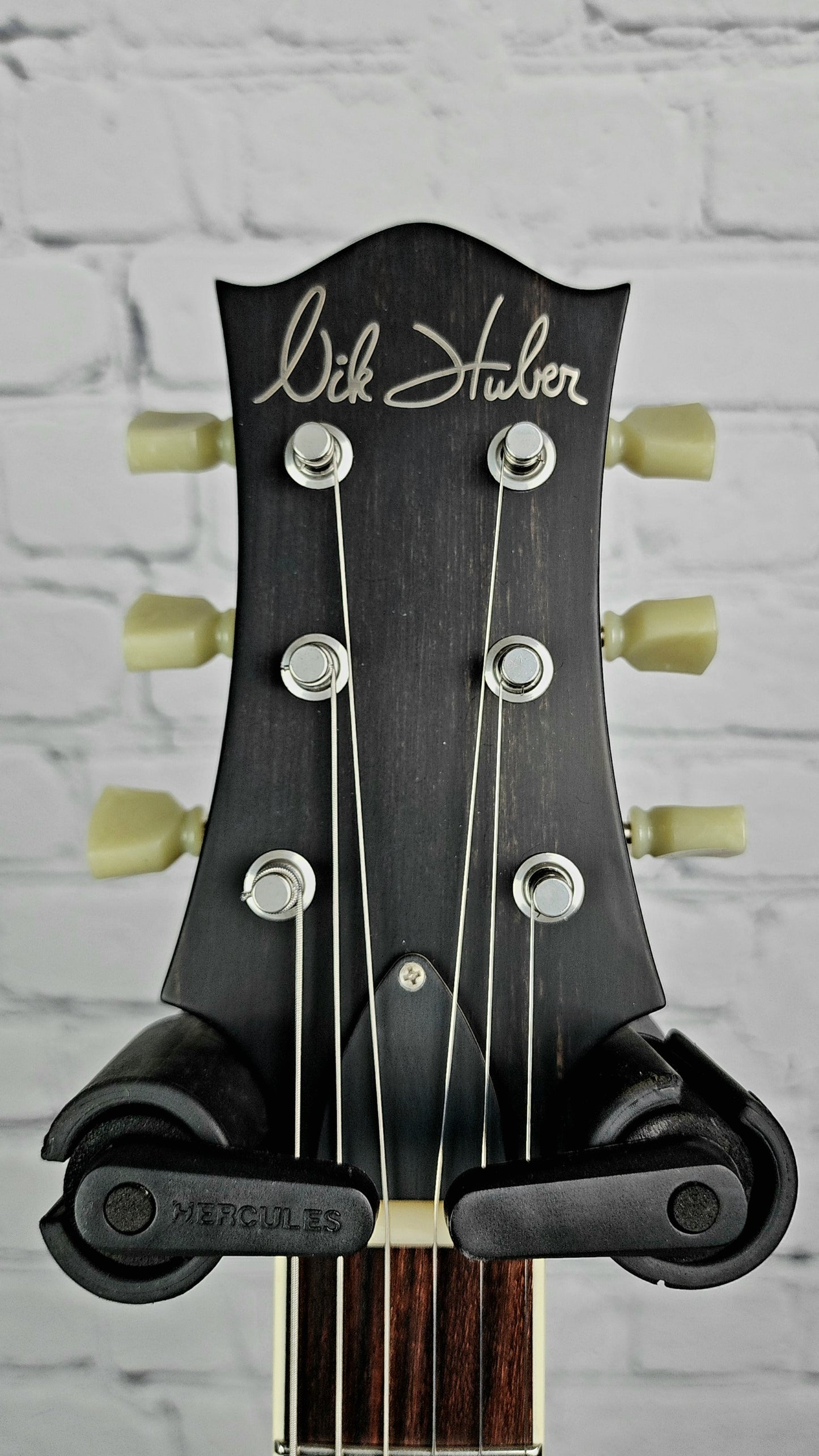 Nik Huber Krautster II Single Cut Electric Guitar Custom Silverburst
