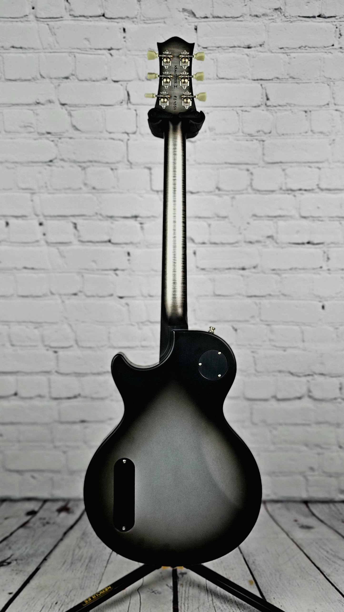 Nik Huber Krautster II Single Cut Electric Guitar Custom Silverburst
