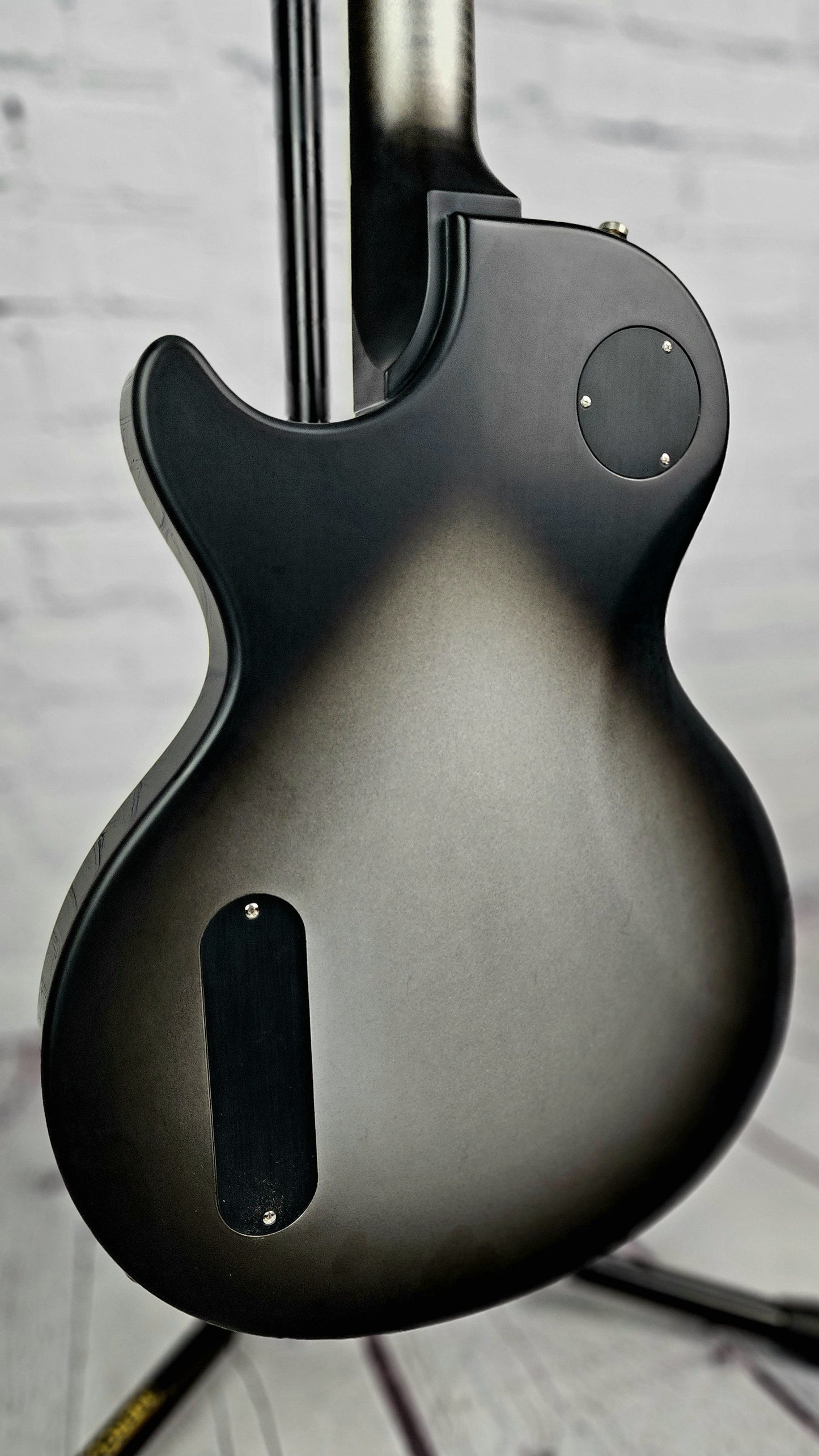 Nik Huber Krautster II Single Cut Electric Guitar Custom Silverburst