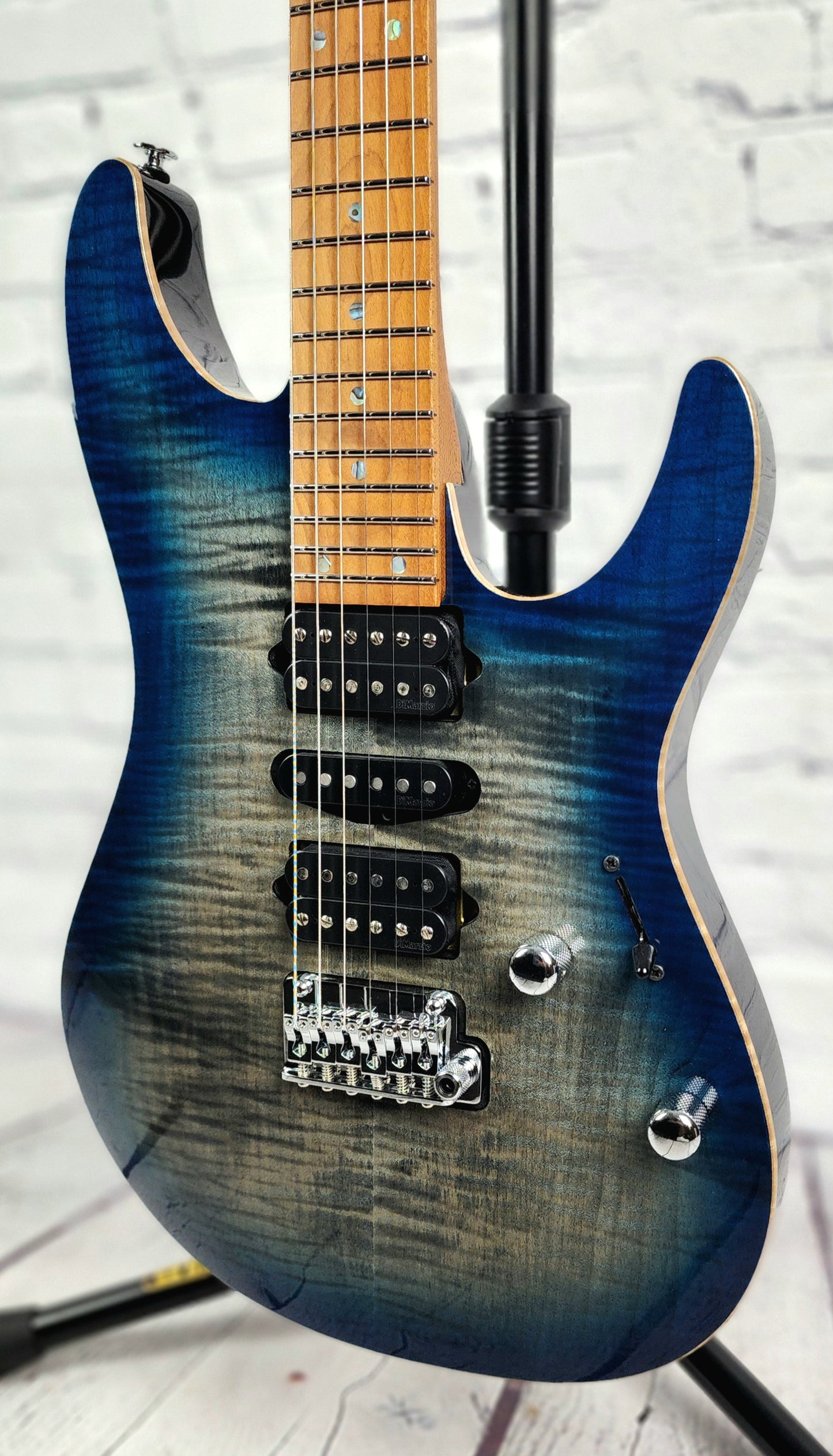Ibanez Prestige AZ2407F SDE 6 String Electric Guitar Blue Sodalite